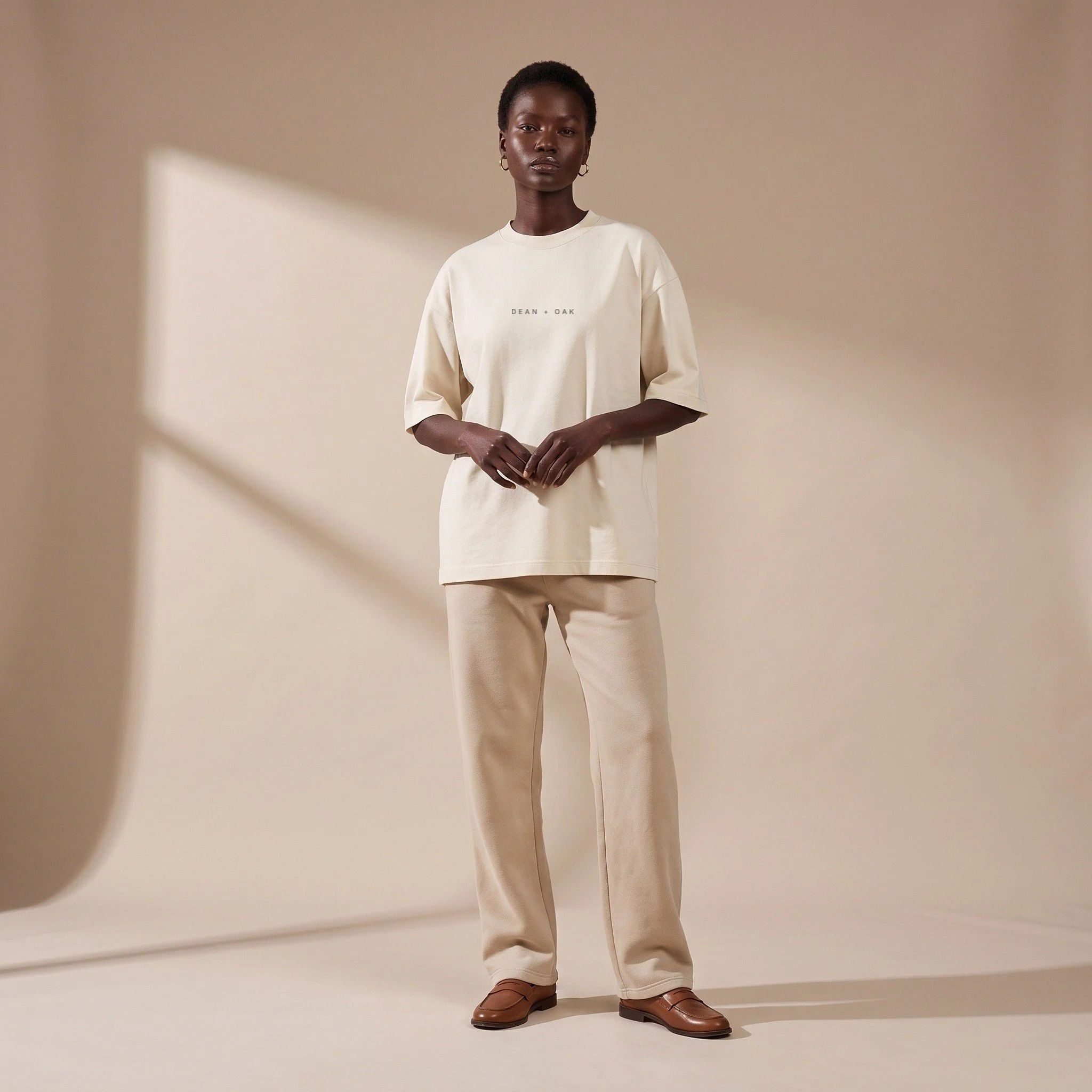 Oversized Tee · Cream