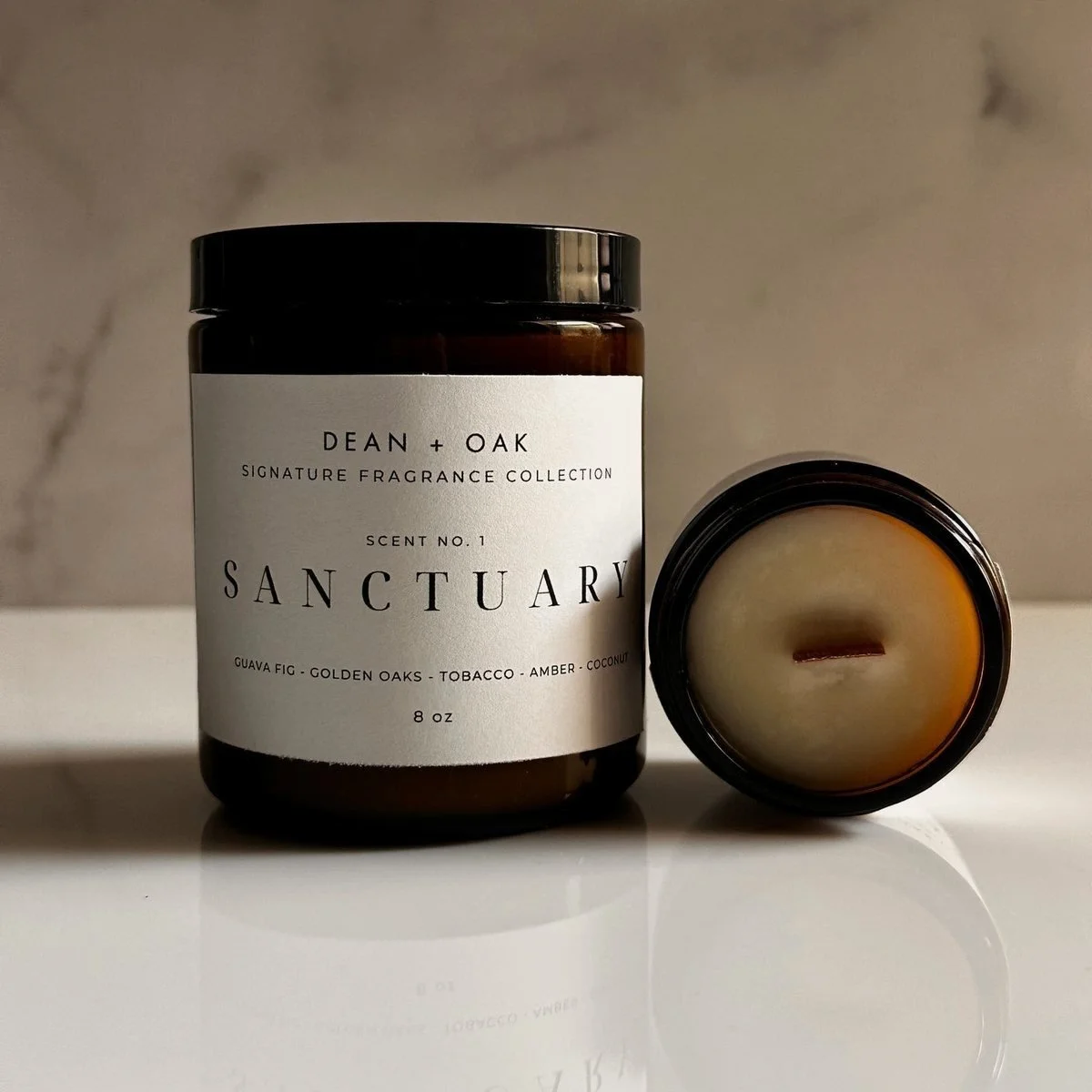 Dean + Oak Sanctuary in Amber Glass