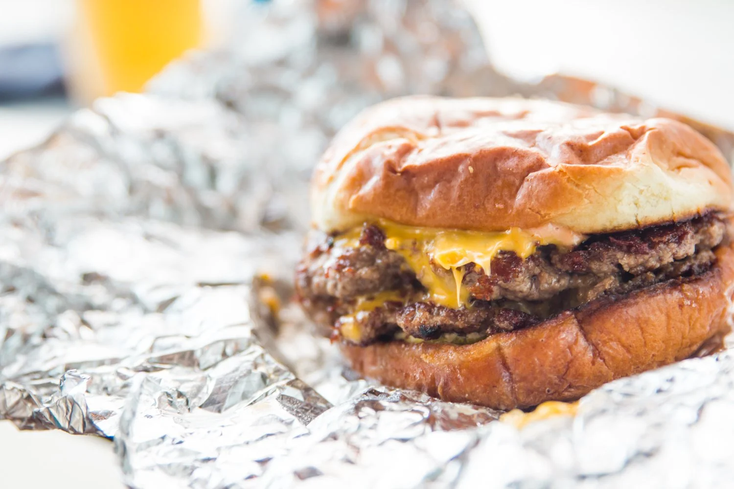 Bleu Duck Burger & Chips (Add Fries) $13/15