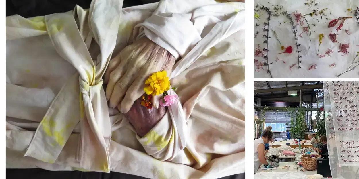 Shroud Making at Walawaani Way