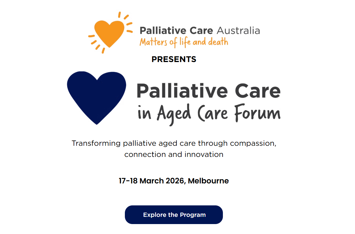 Palliative Care in Aged Care Forum