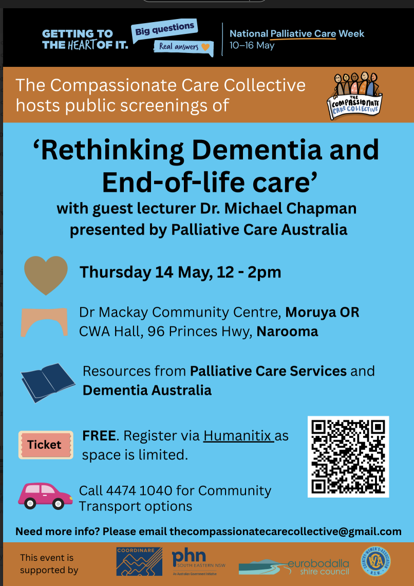 Understanding Dementia and End‑of‑Life Care - Moruya