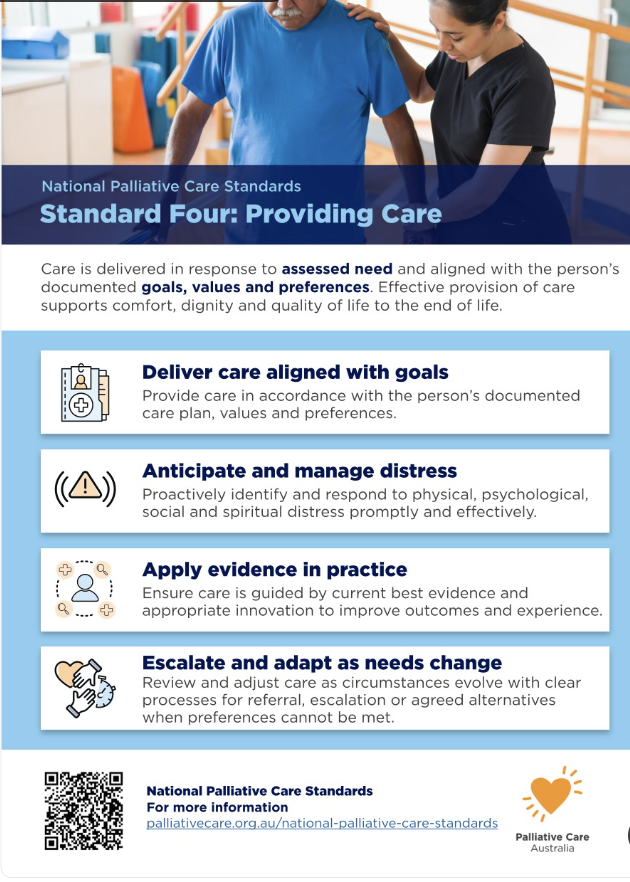 Webinar: Standard Four - Providing Care