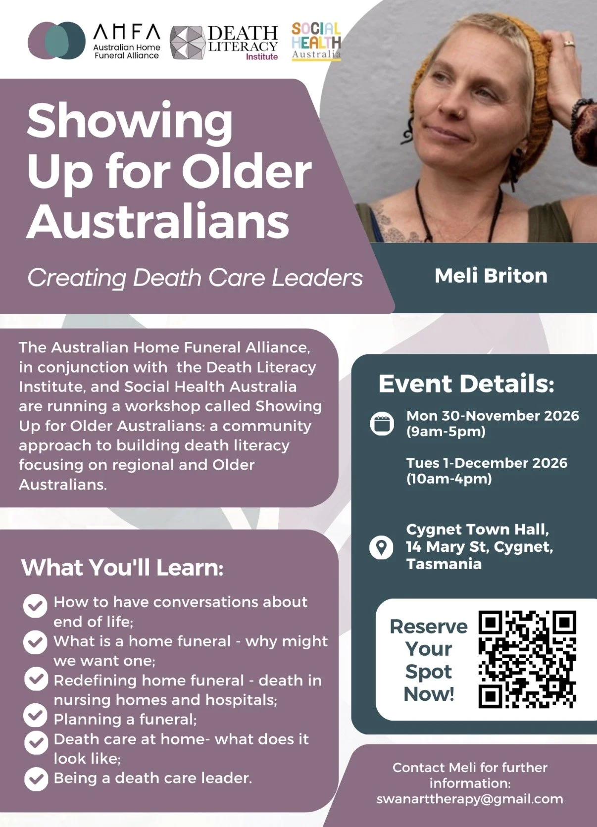 Showing Up for Older Australians - Creating Death Care Leaders