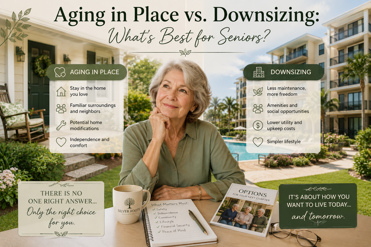 Aging in Place vs. Downsizing: What's Best for Seniors?
