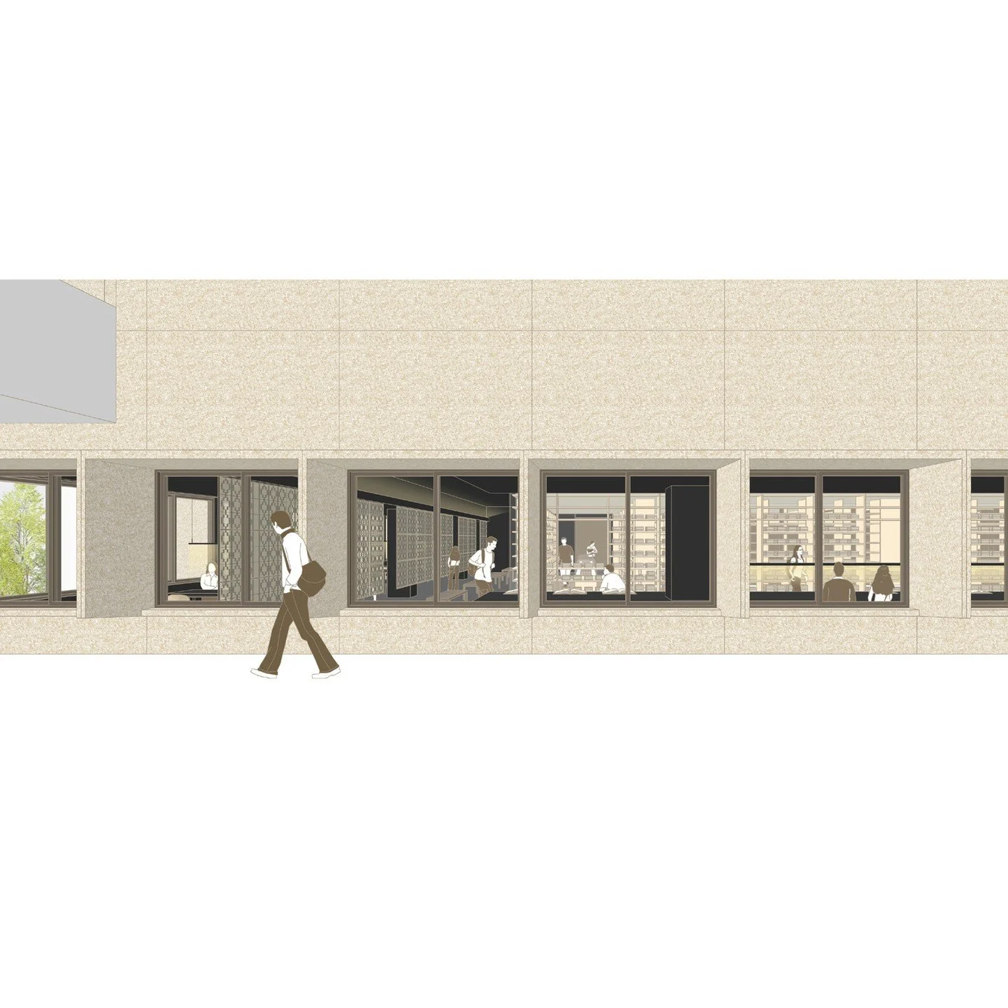 SNU HERITAGE LIBRARY 조성 설계공모, 참가작

Layered Heritage

서울대학교의 유산은 과거에서부터 현재까지의 학교 구성원, 방대한 양의 소장 기록물, 그리고 건축적 가치를 지닌 건물 모두를 포함한다. SNU Heritage Library는 사람, 기록물, 공간으로 대표되는 다양한 층위의 헤리티지의 켜를 중첩함으로써 서울대학교의 과거, 현재, 미래를 잇는 역사적인 상징성을 구현하는 공간으로 제안한다.

관계의 외피, 