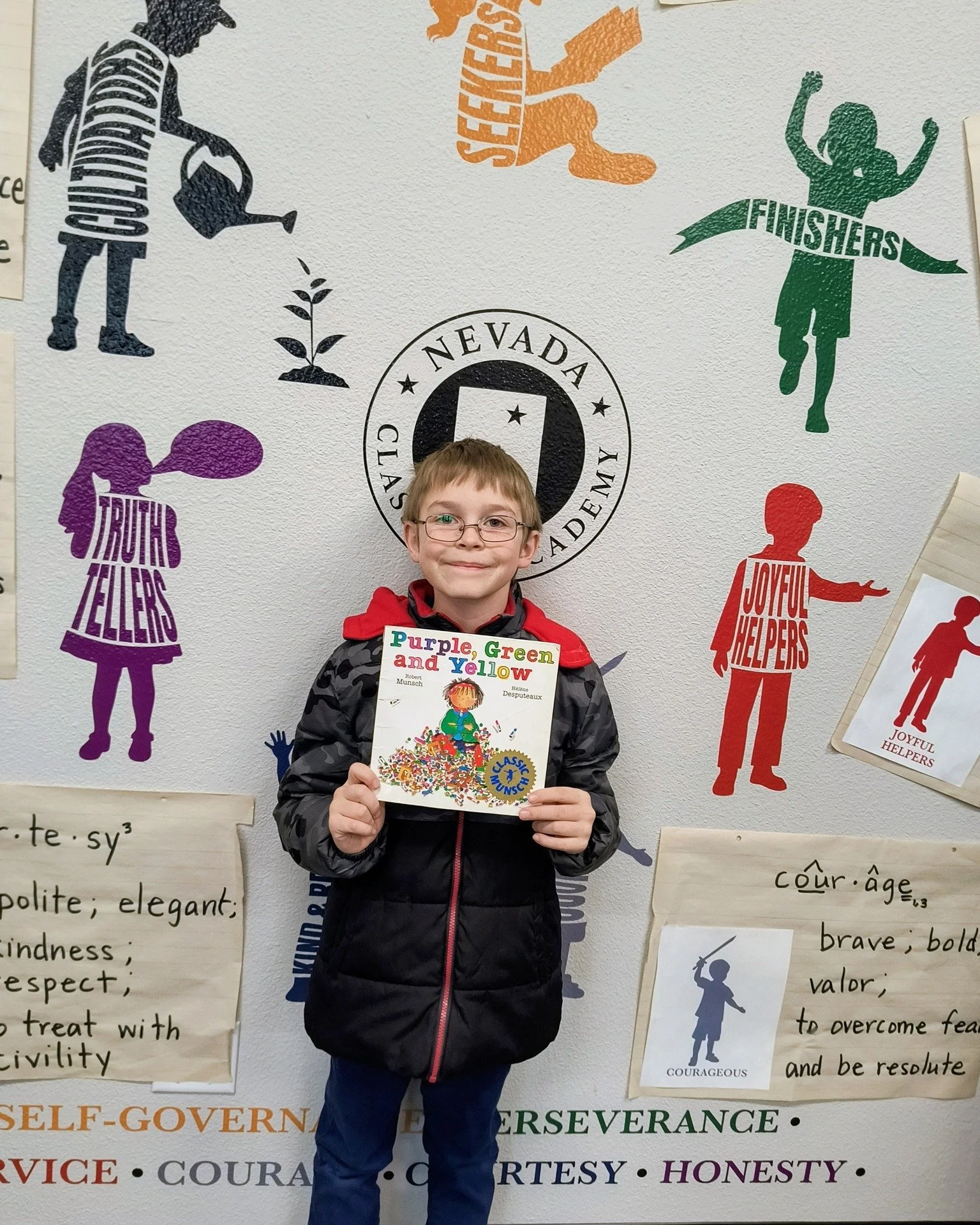 🌟 Wonderful Wednesday at NCAE! 🌟

Today we&rsquo;re celebrating some of our wonderful students who have been shining during morning meeting! These students have been stepping up to read to their classmates, showing confidence, leadership, and a lov