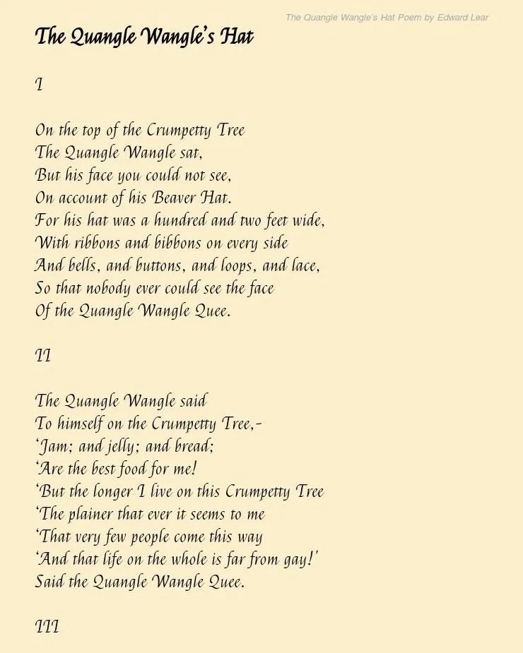 Our 3rd grade students at Nevada Classical Academy Elko
 have officially accomplished memorizing The Quangle Wangle&rsquo;s Hat! 🎩📖

Through perseverance, practice, and confidence, these students brought this whimsical poem to life through recitati