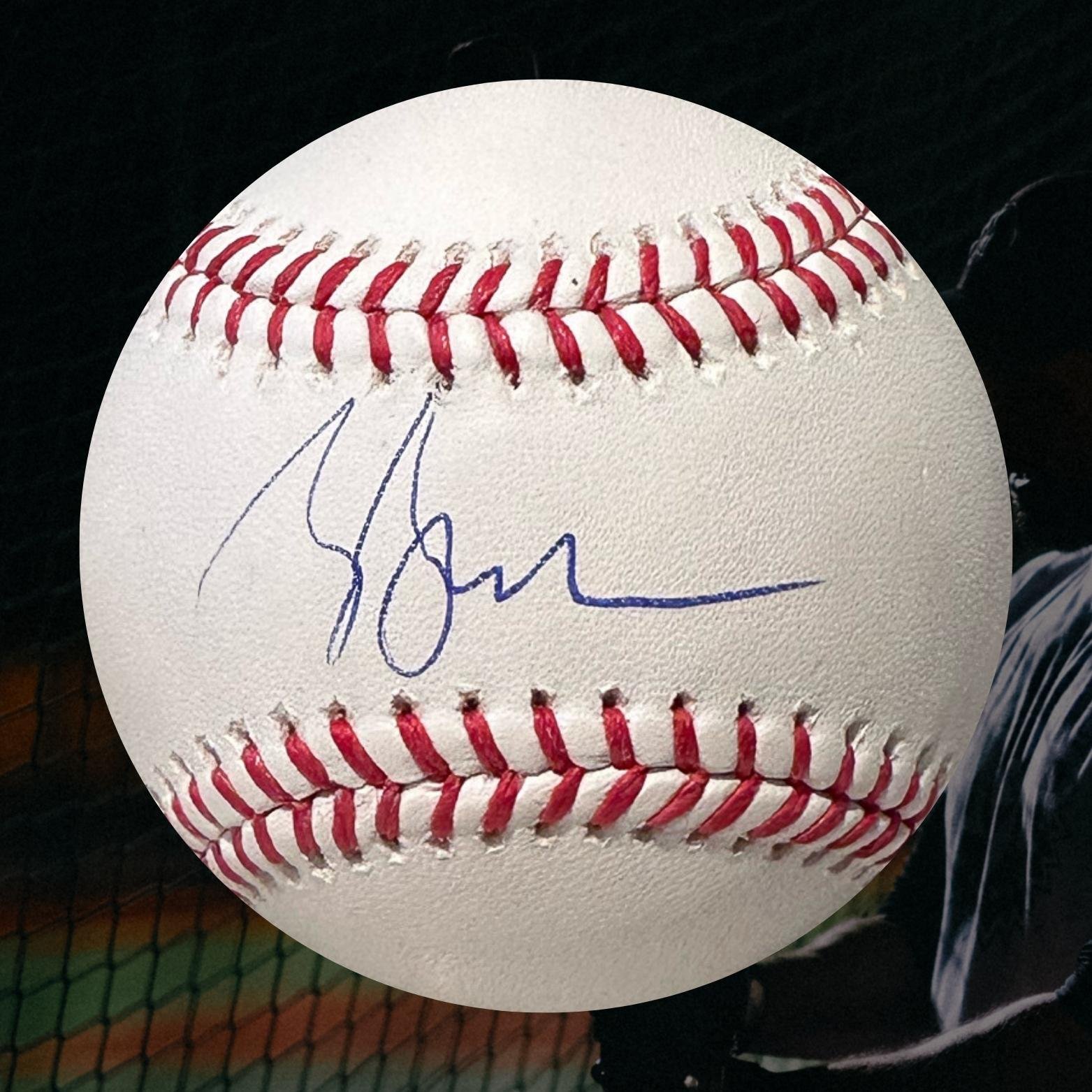 22(1) Zac Brown Autographed Official MLB Baseball JSA COA Right Off The Field .jpg
