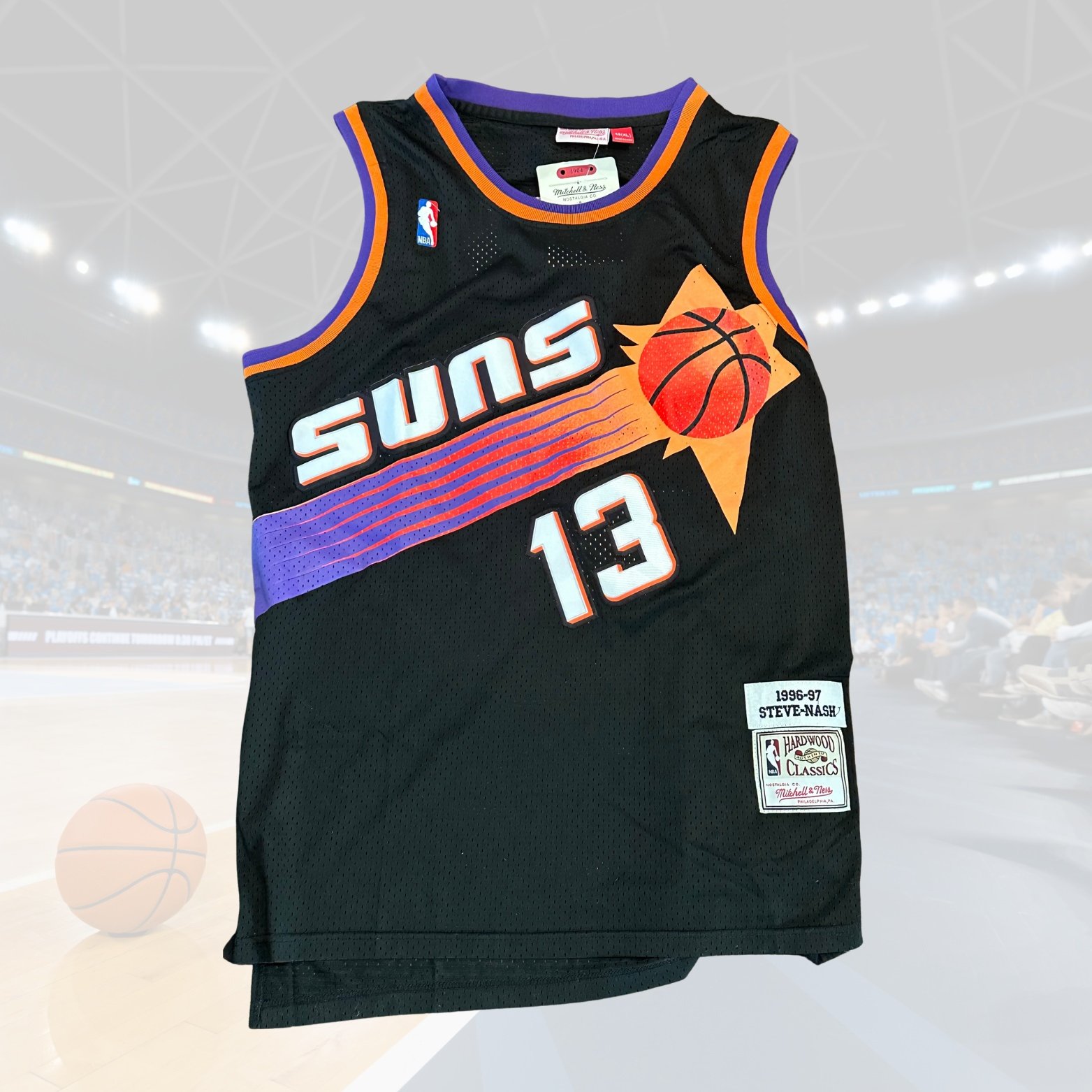 41 Steve Nash Autographed Phoenix Suns Custom Jersey _MVP_ Inscription JSA COA Right Off The Field 4.jpg