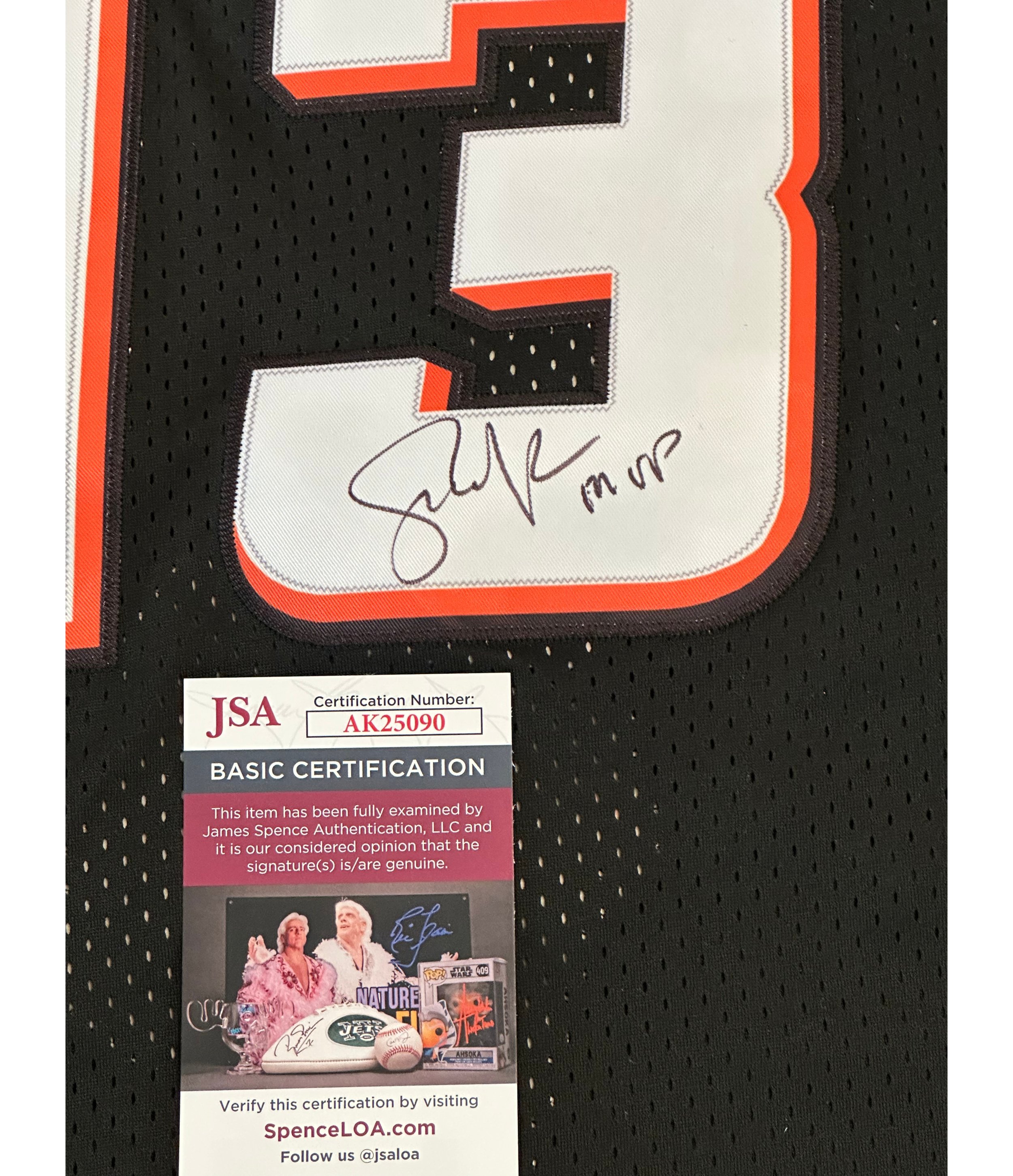 41 Steve Nash Autographed Phoenix Suns Custom Jersey _MVP_ Inscription JSA COA Right Off The Field 1.jpg