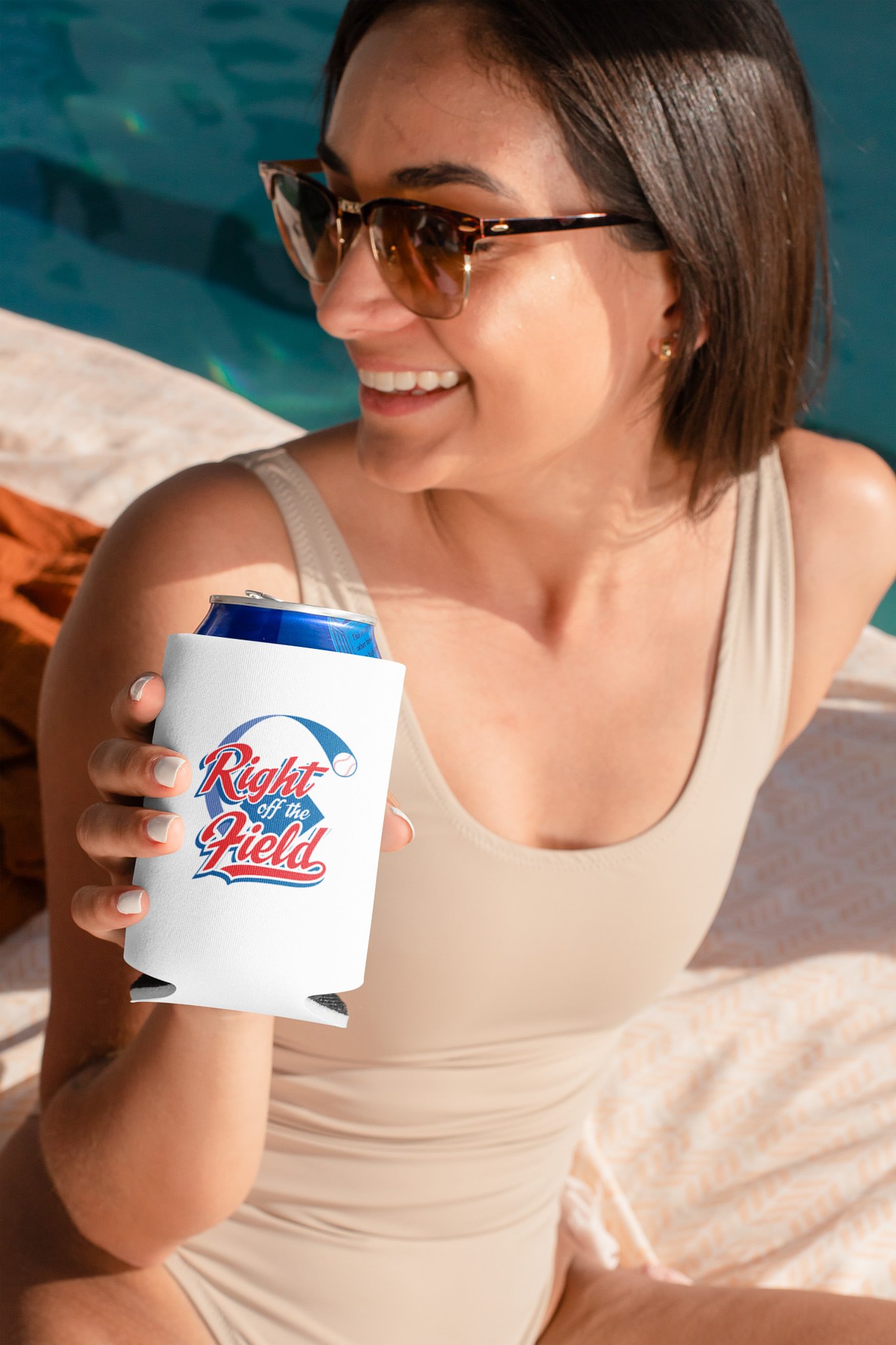 Right Off The Field Koozie
