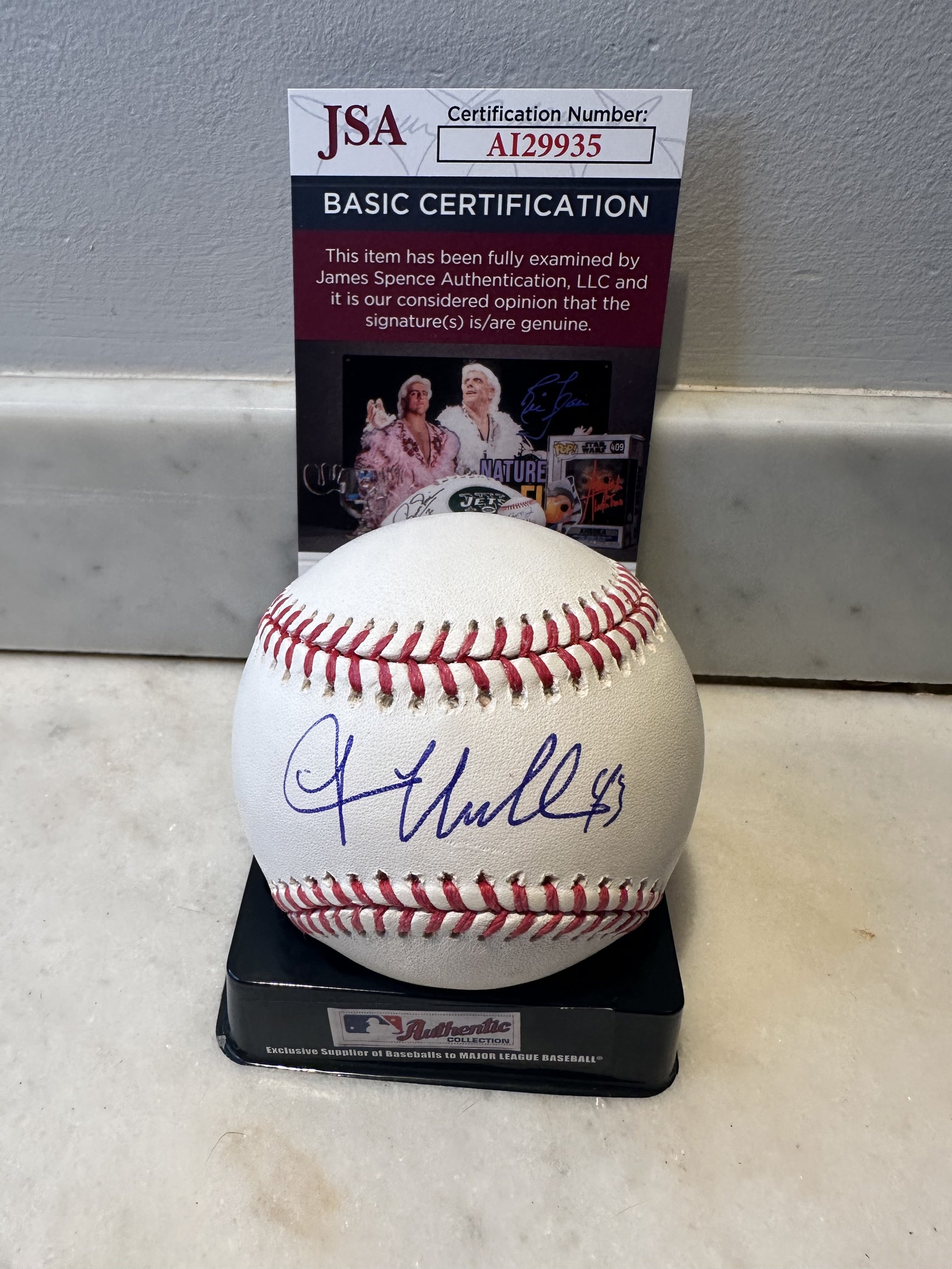 12 Lance McCullers Jr Autographed Official MLB Baseball JSA COA-1.jpeg