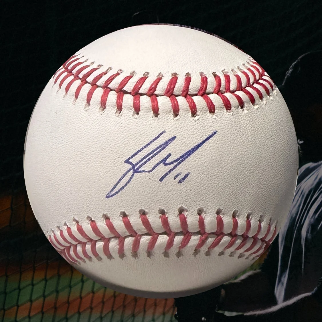 55 Shane McClanahan Autographed Official MLB Baseball JSA COA.jpg