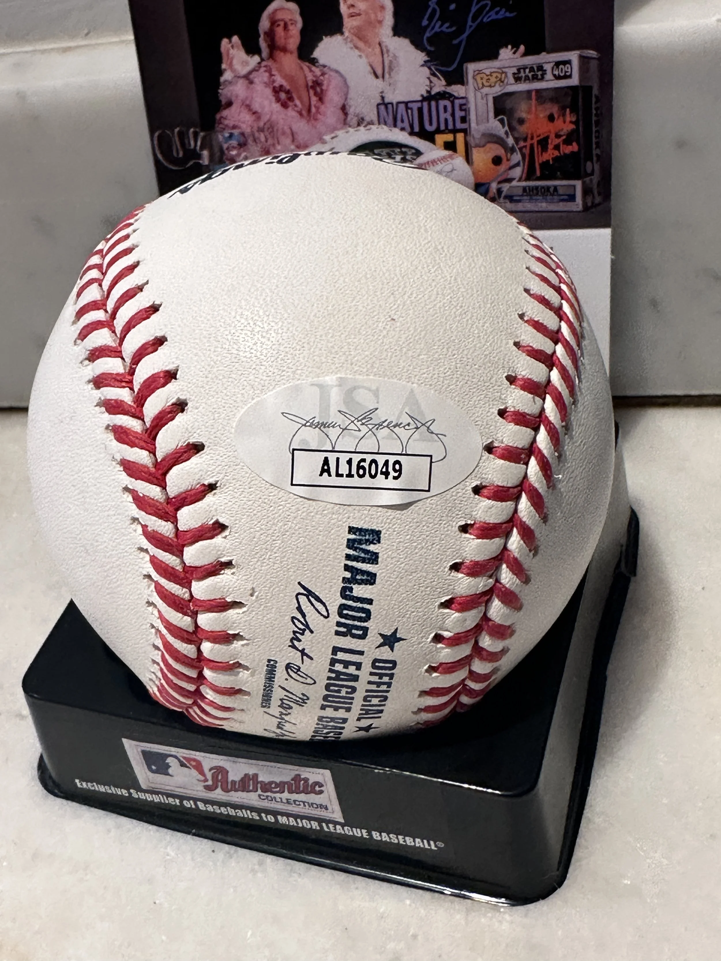 53 Joe Torre Autographed MLB Official Hall of Fame Baseball Inscribed _HOF 14_ JSA COA 3.jpg