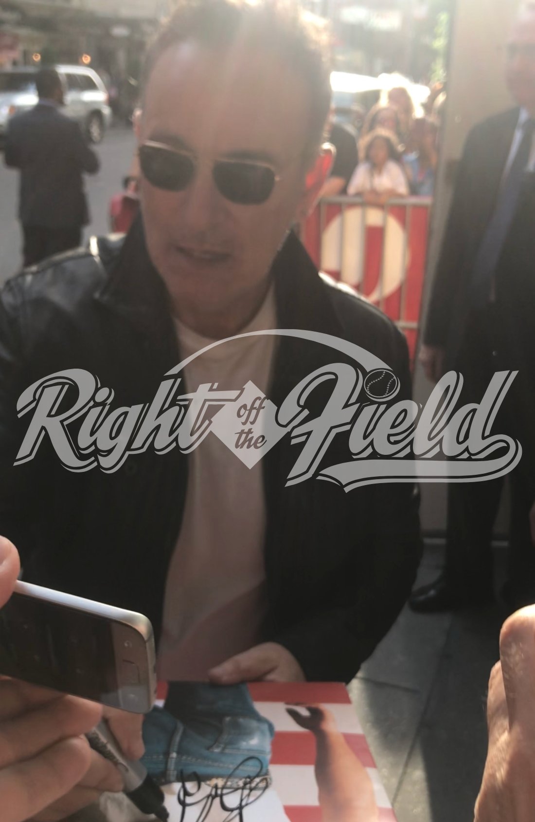 Bruce Springsteen Right Off The Field