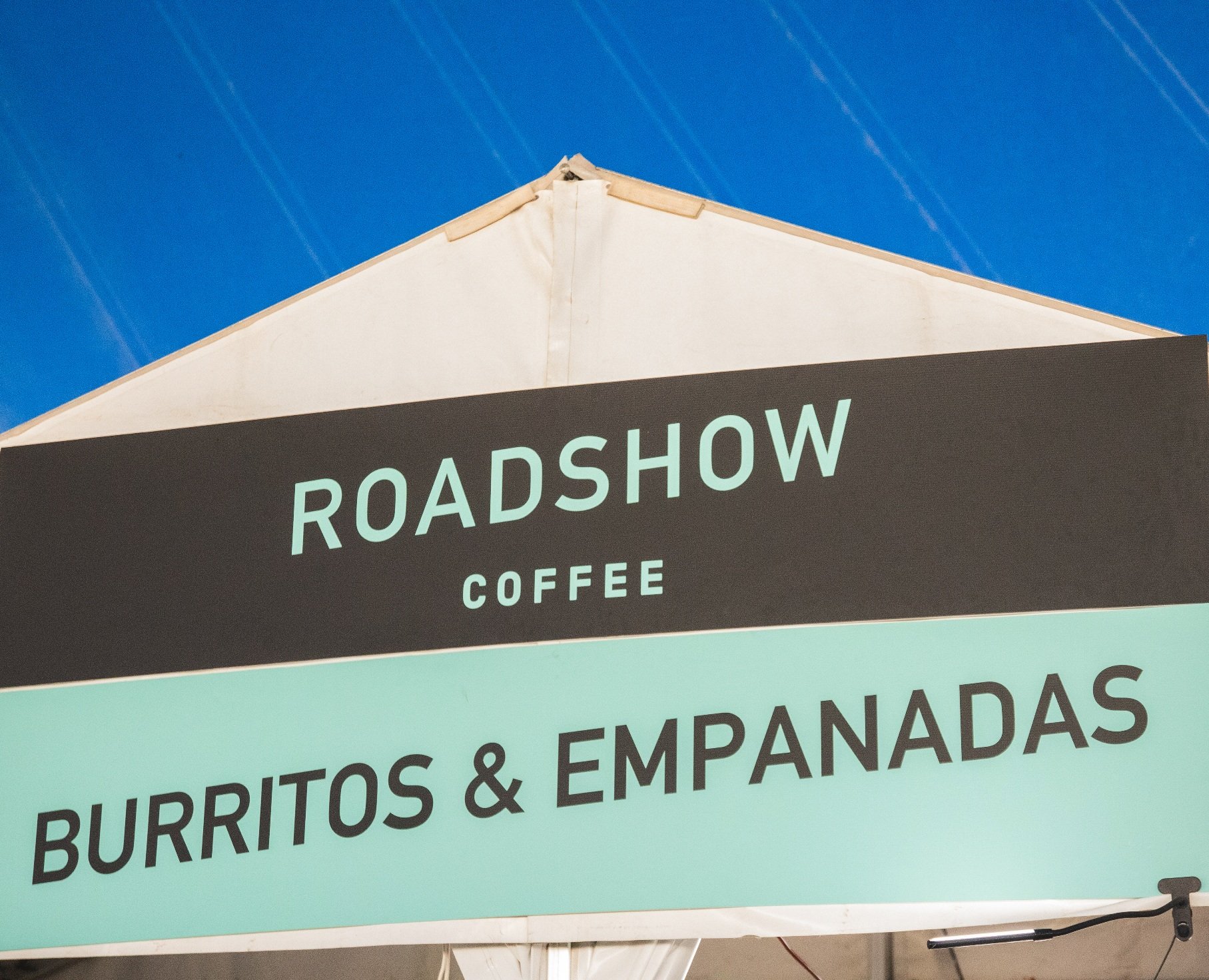 Roadshow Café marquee