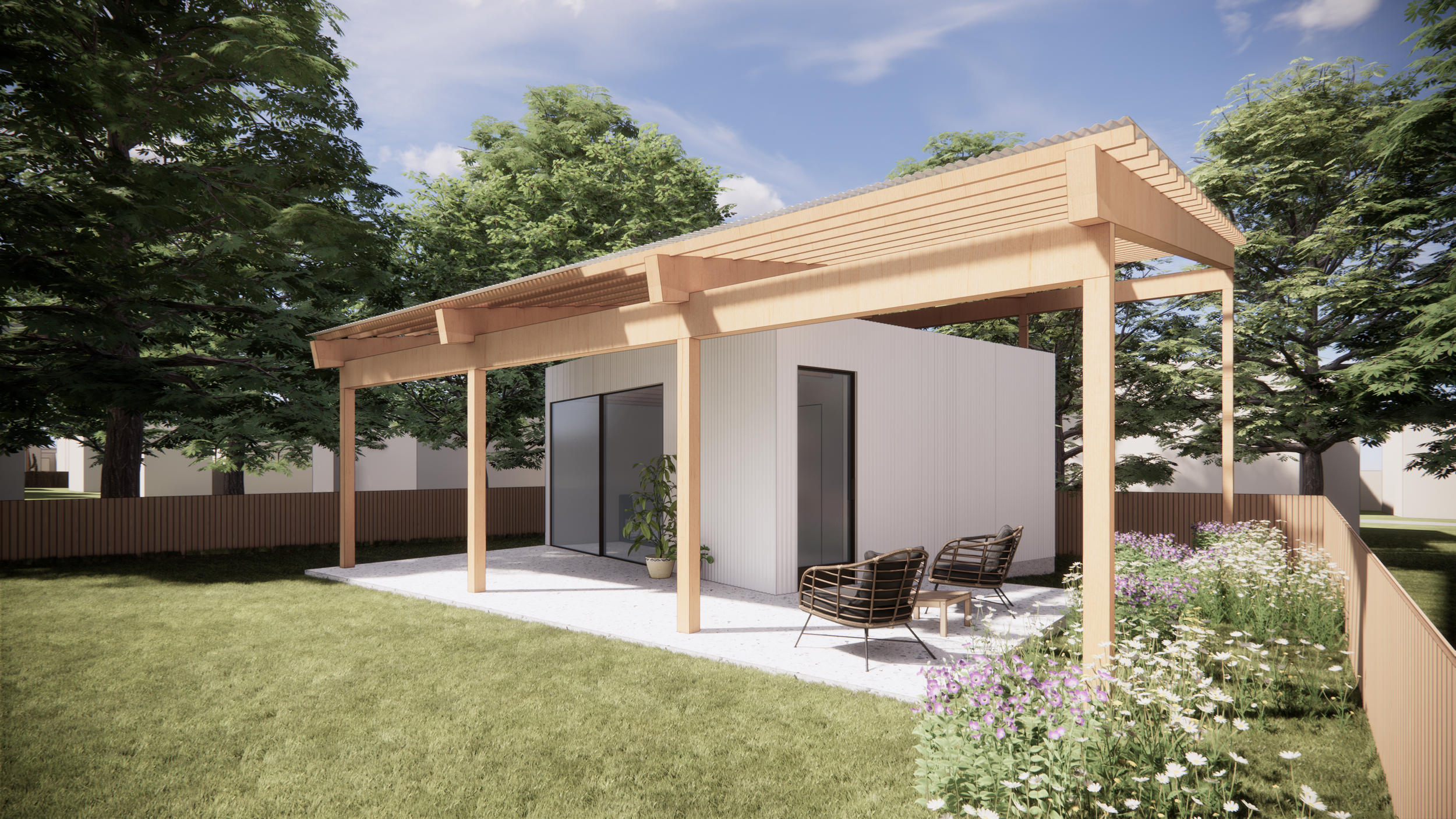 Maximize Your Backyard. Designed under California’s SB9 regulations.