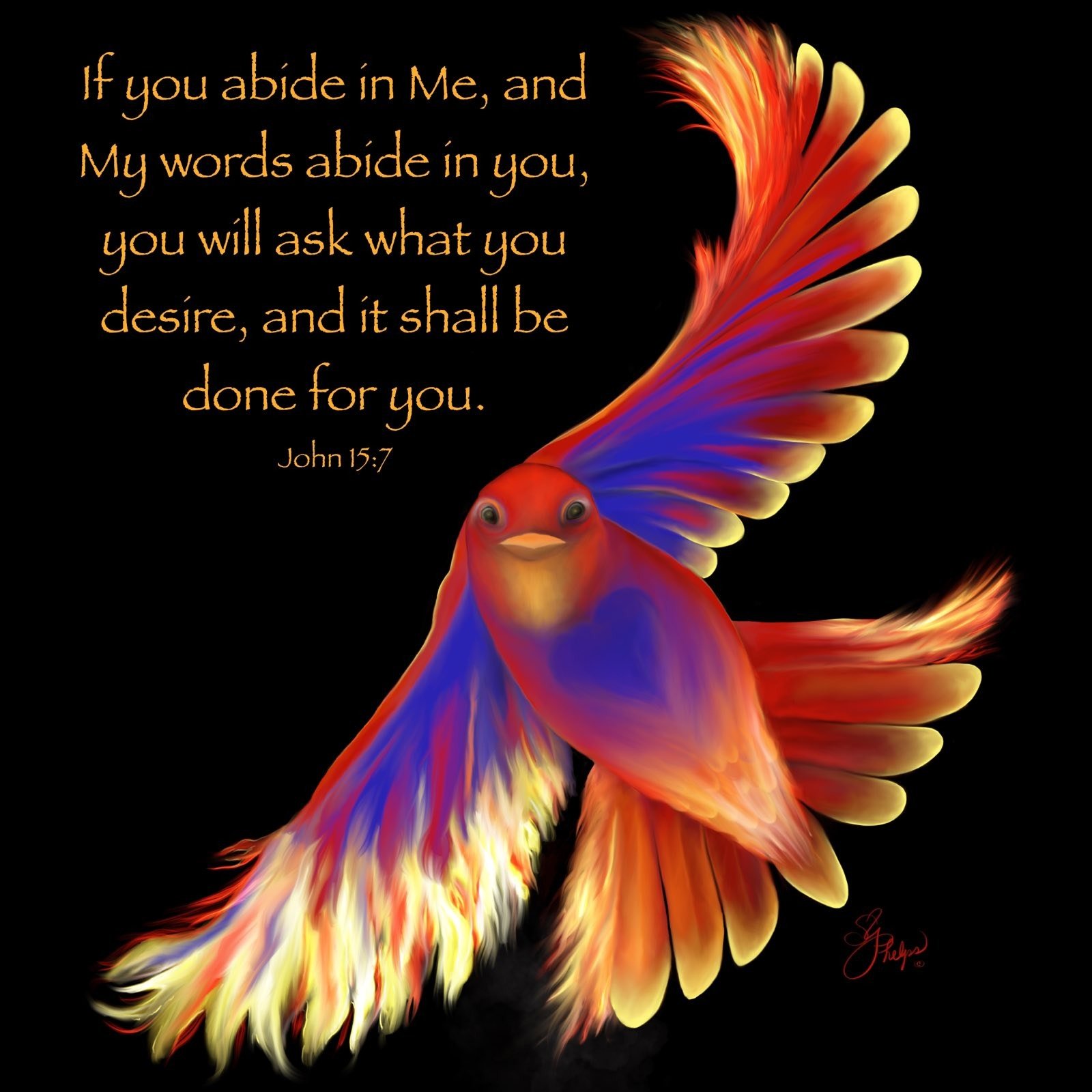 Prayer in Flight - John 15:7
