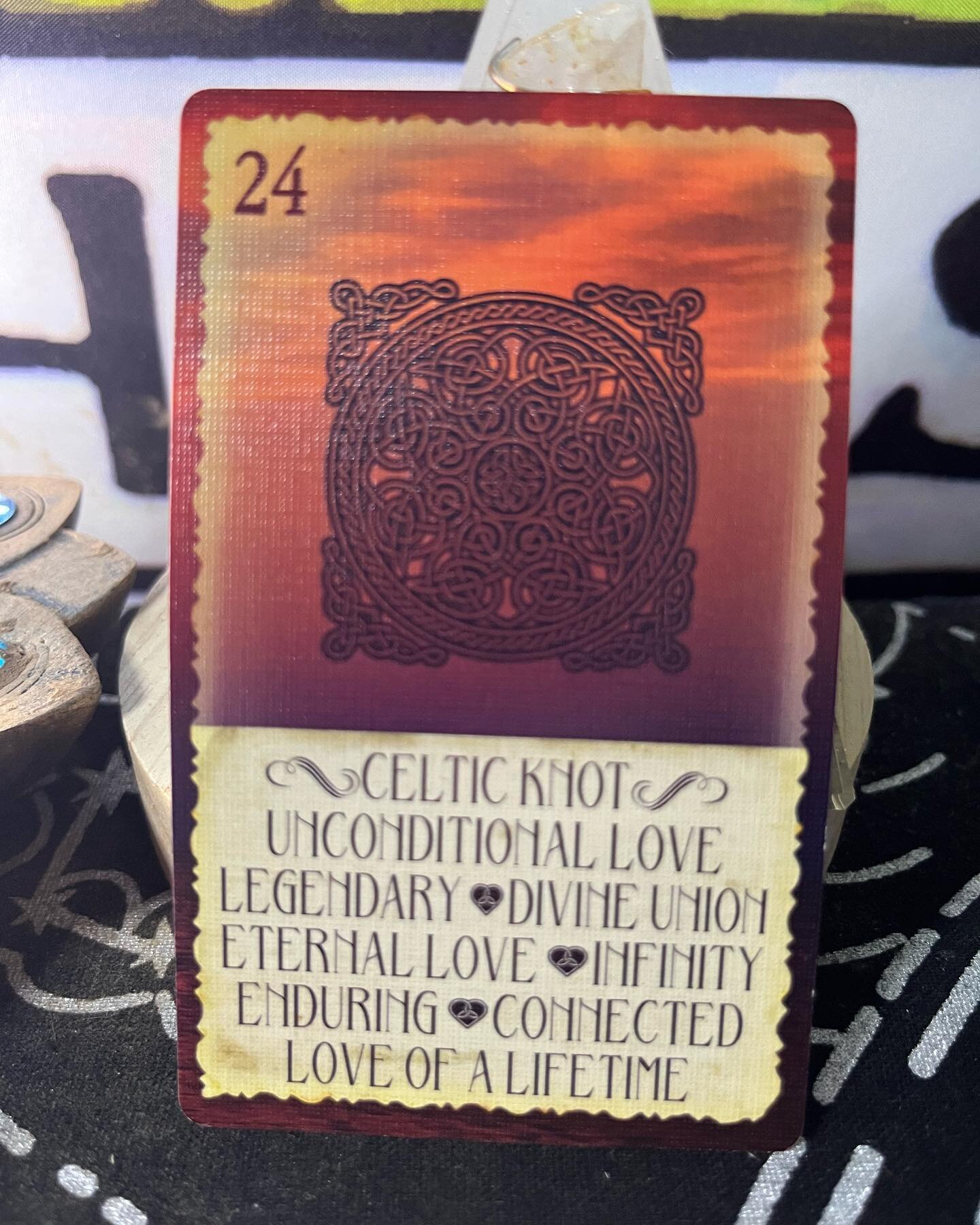 Divine union. Love of a lifetime. Eternal love. Blessed love. Unconditional love. It&rsquo;s time. This jumped yesterday also. That&rsquo;s two days in a row this energy showed up. Celtic knot 🪢. This union is divinely protected. 🙏🏻❤️🪬🧿

🧘&zwj;