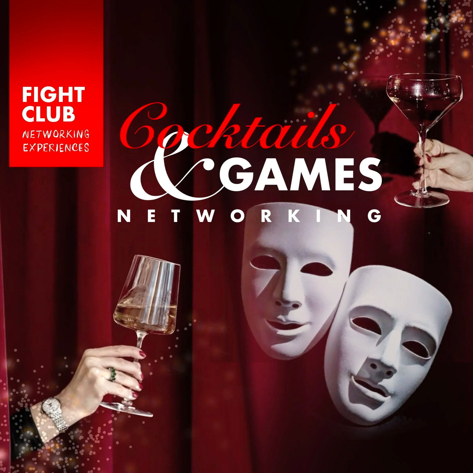 COCKTAILS AND GAMES NETWORKING *NO SMALL TALK* - LA ROMA