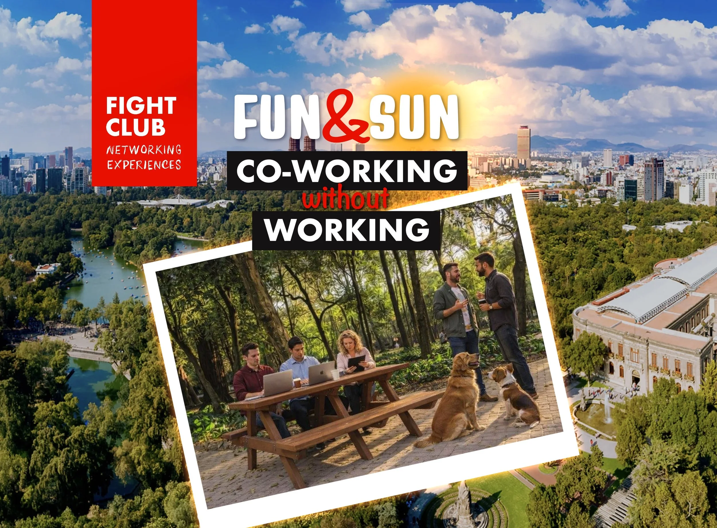 ☀️ SUN &amp; FUN CO-WORKING 🤫 FIGHT CLUB 🤫