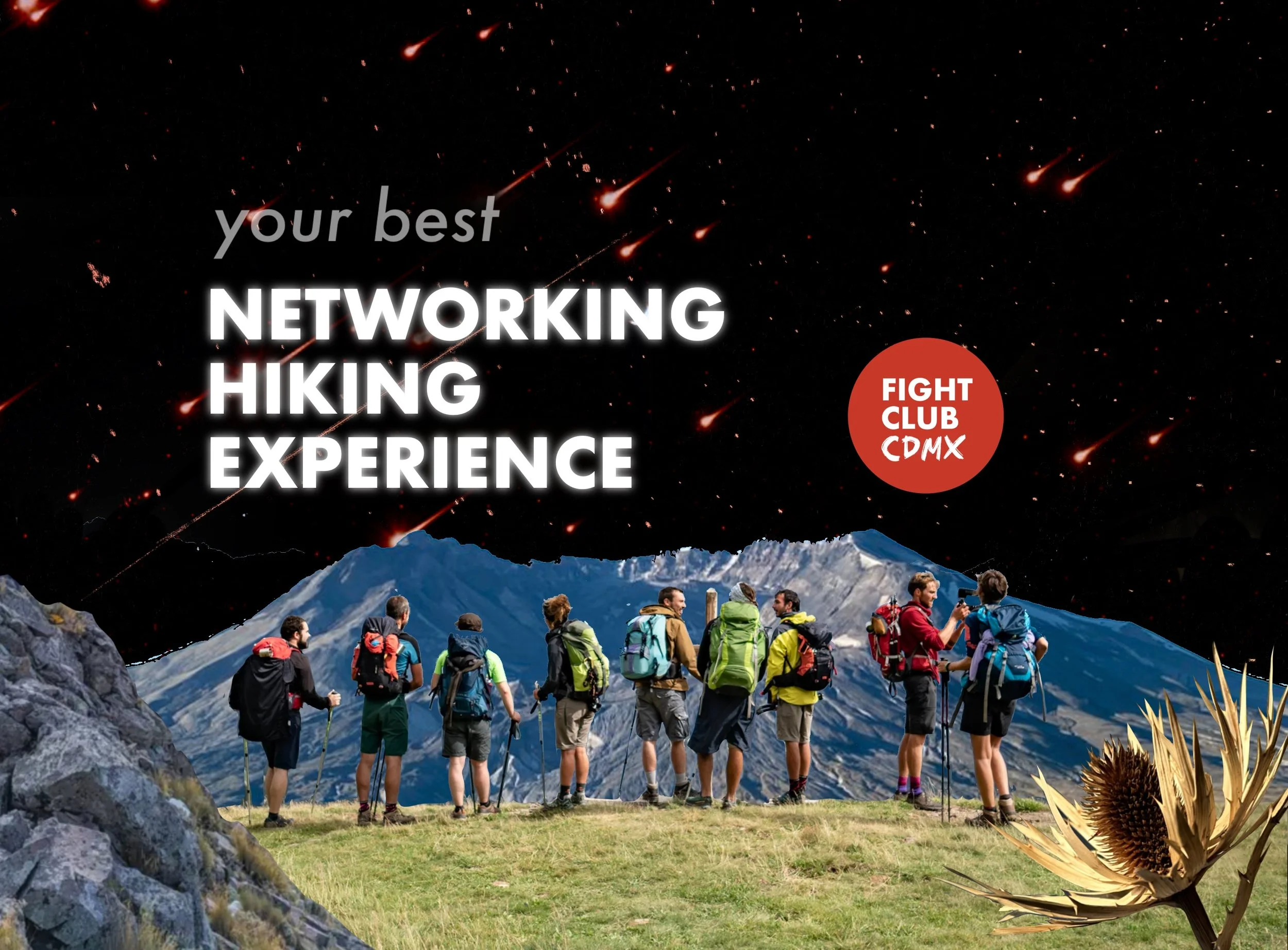 NETWORKING HIKE *TO SEE THE WORLD* - 60 MIN AWAY FROM CDMX [MEDIUM EASY 3 HOURS]