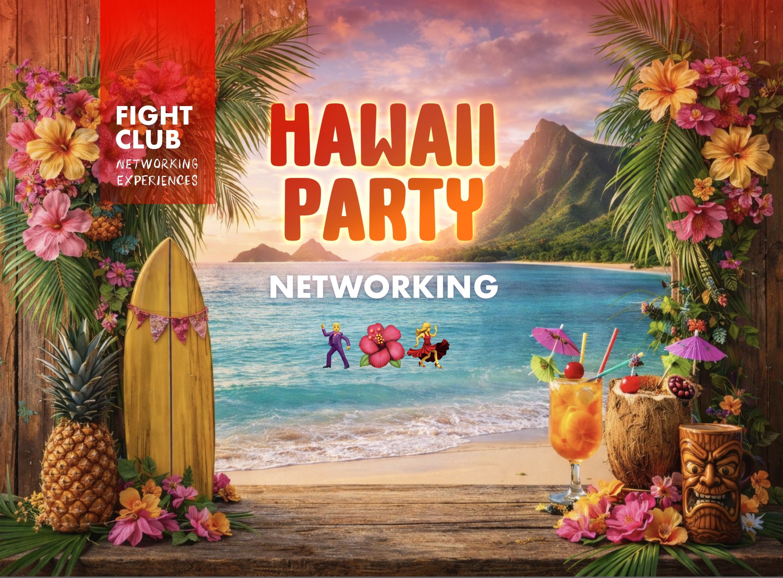 3 YEAR ANNIVERSARY *HAWAII PARTY* FOUNDER’S BIRTHDAY - CUAUHTEMOC