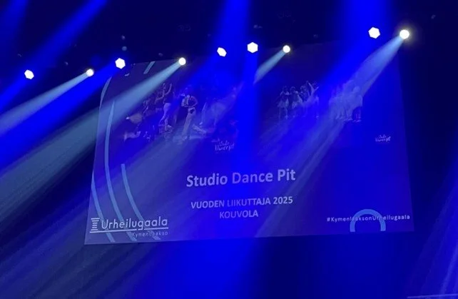 Studio Dance Pit on Kouvolan vuoden liikuttaja 2025