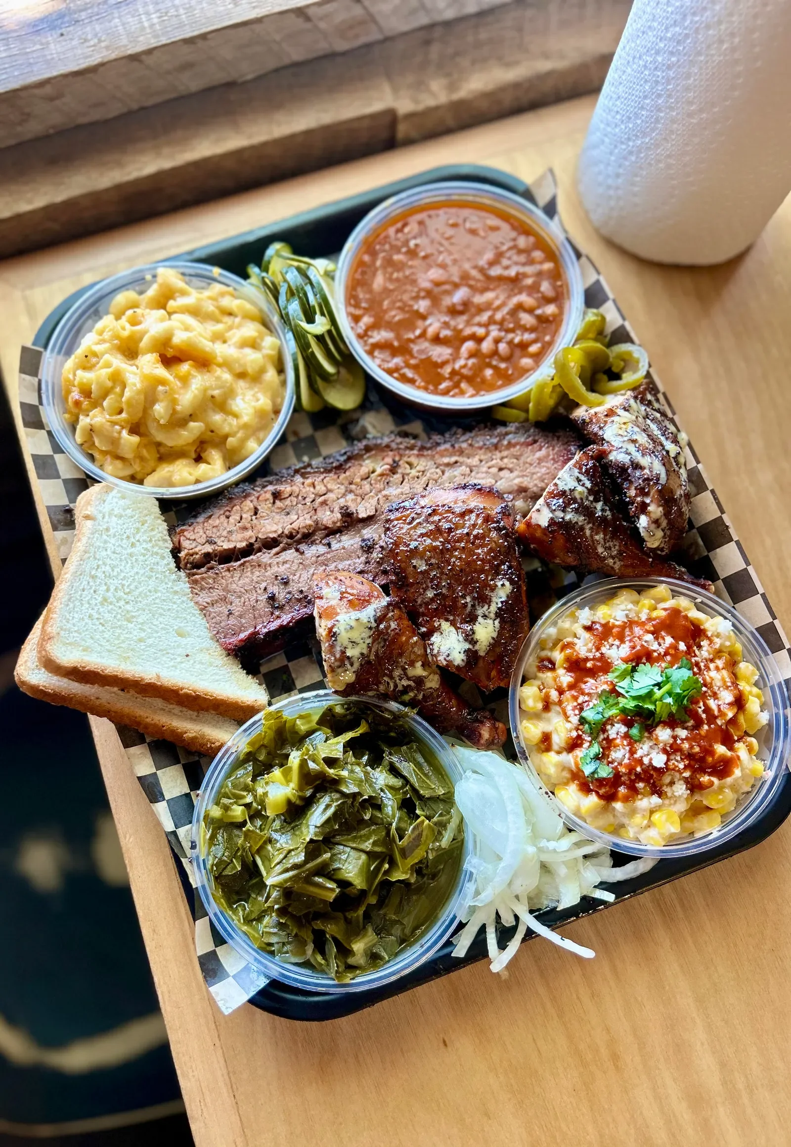  Yearby’s BBQ Plate, by CJ and Sabrina Henley (Pic from Yearby’s) 