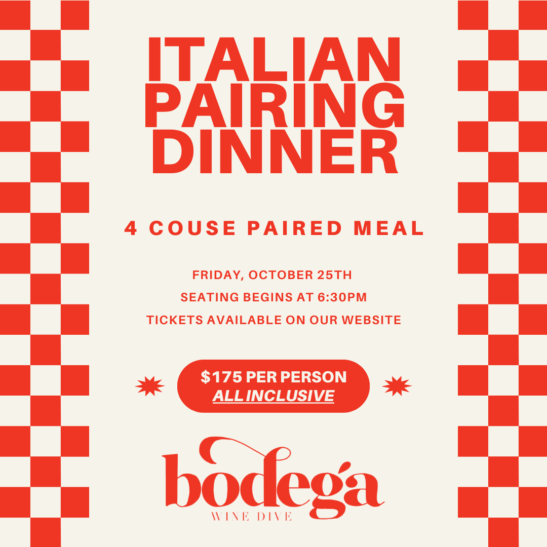 Italian Pairing Dinner