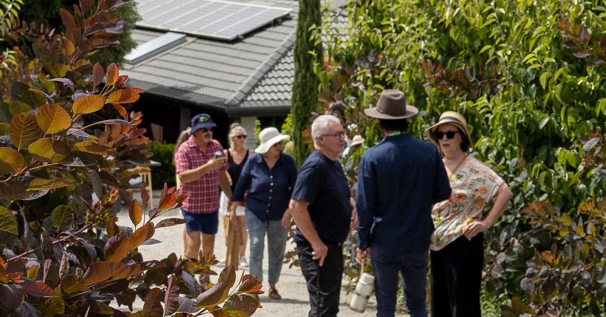Building an entrance is one of our favourite parts of any project.
It sets the tone.
 It frames the view.
 It invites you in.
Layered planting, strong lines, and a path that draws you forward &mdash; that first impression matters.
#TheScapeArtist #Ga