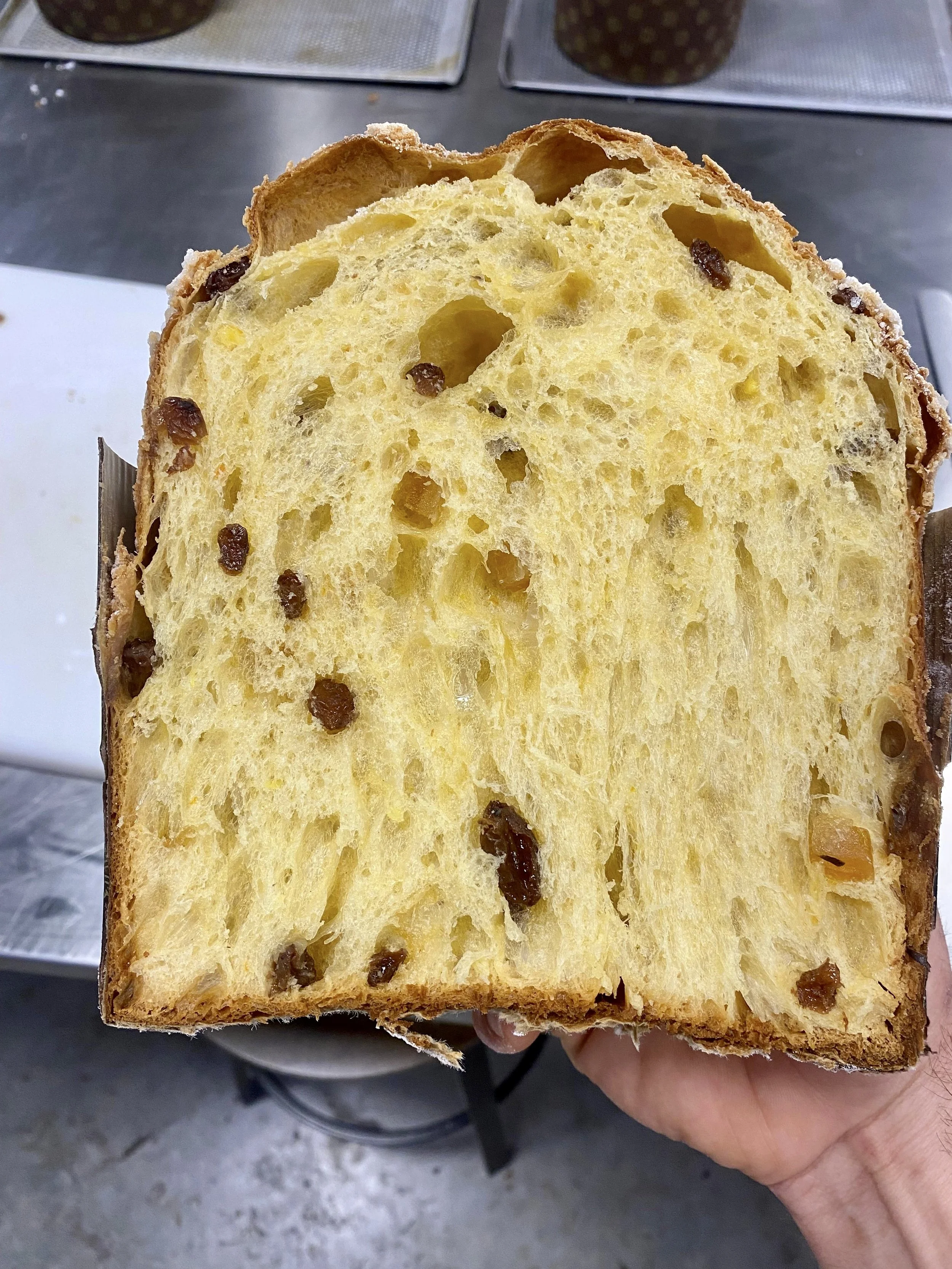 Panettone de fruita