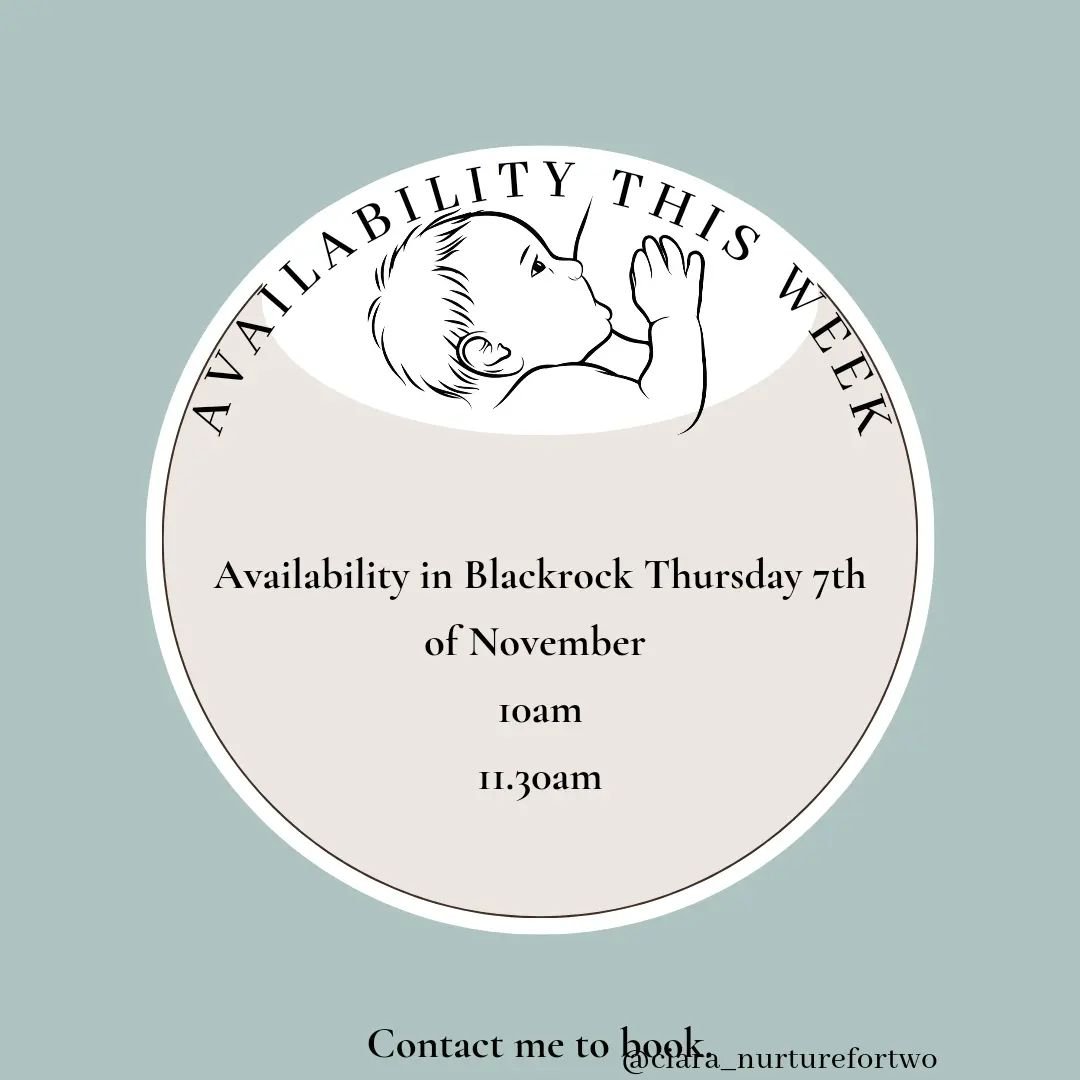 Do you need some support with feeding pumping bottle refusal, combi feeding or returning to work this week? I have two appointments available tomorrow morning @little_roo_village in Blackrock.

#support #breastfeedingeducation #breastfeedingsupport