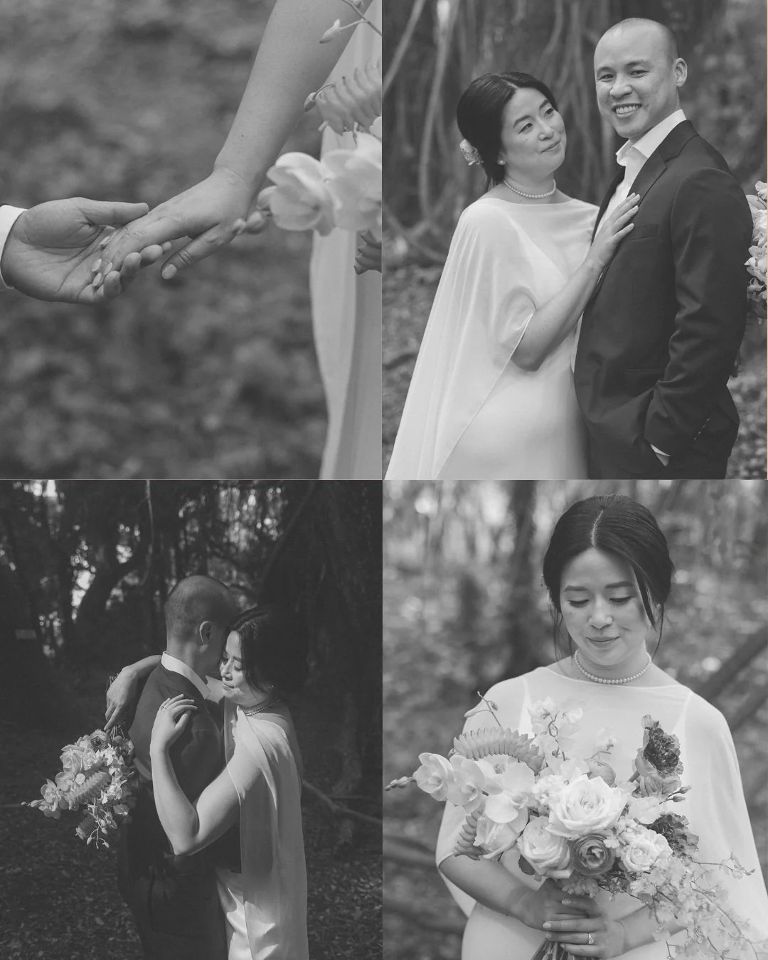 A welcome palette of black and white allowing timelessness and simplicity to be the star of the show. This stunning Maui elopement unfolded with the kind of moments these two laid the foundation for long before this day. 
#elopemaui #mauielopementpho