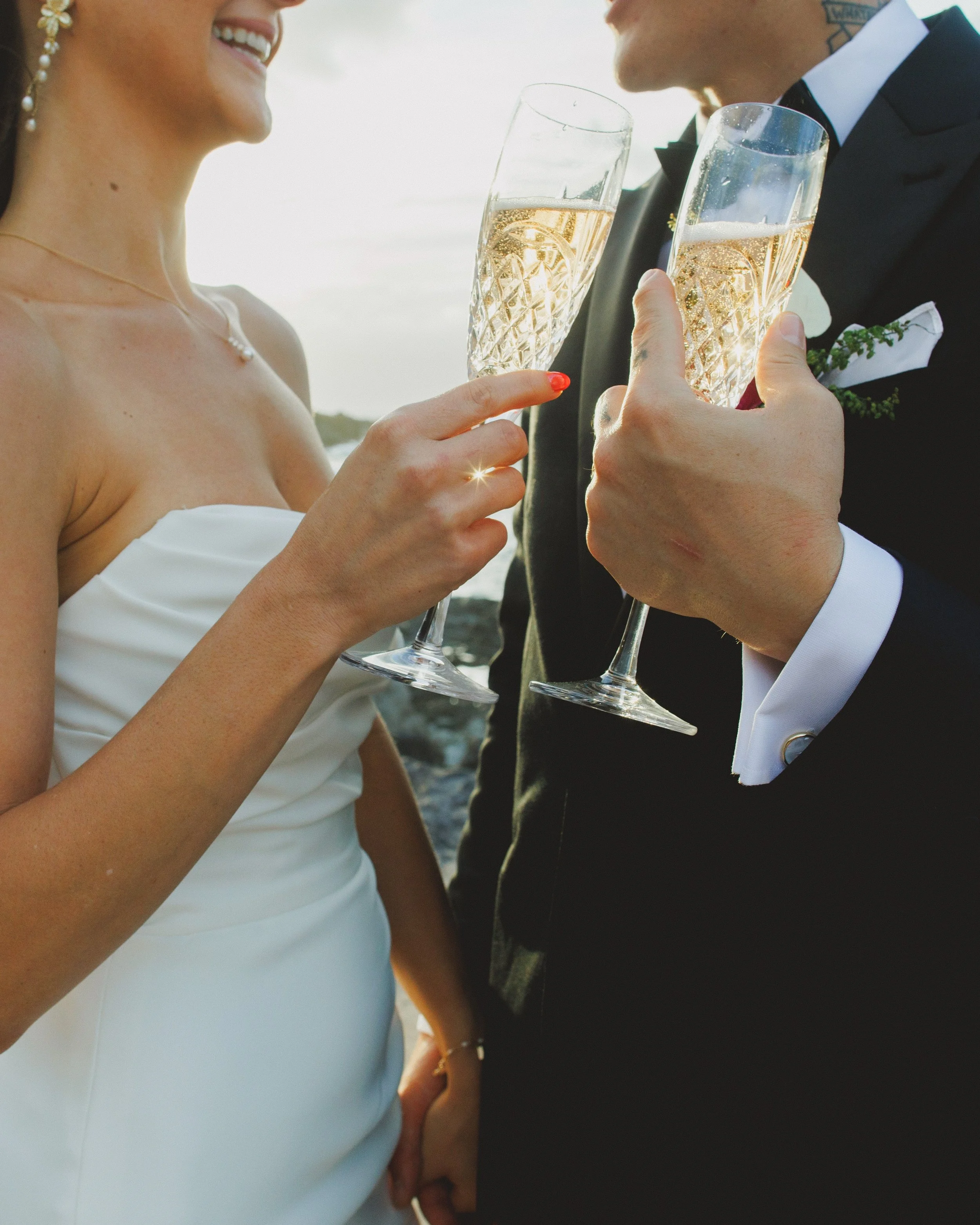 Cheers!! Cuties just got married energy right here! 

Have a great weekend!

#elopemaui #mauielopement #mauiweddingphotographer
