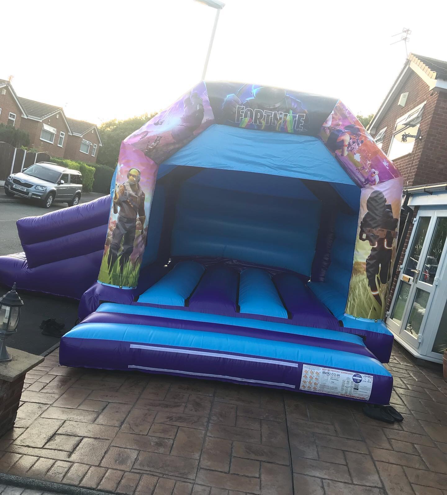 We now have fortnite castle with the slide available to rent this week