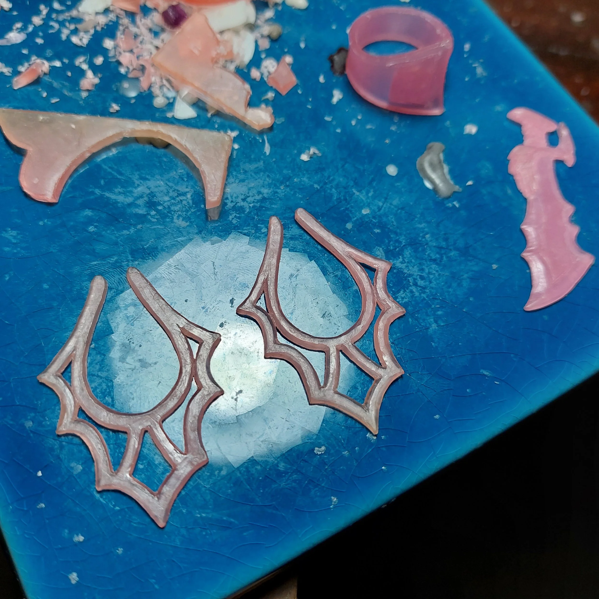Making jewellery for lost wax casting