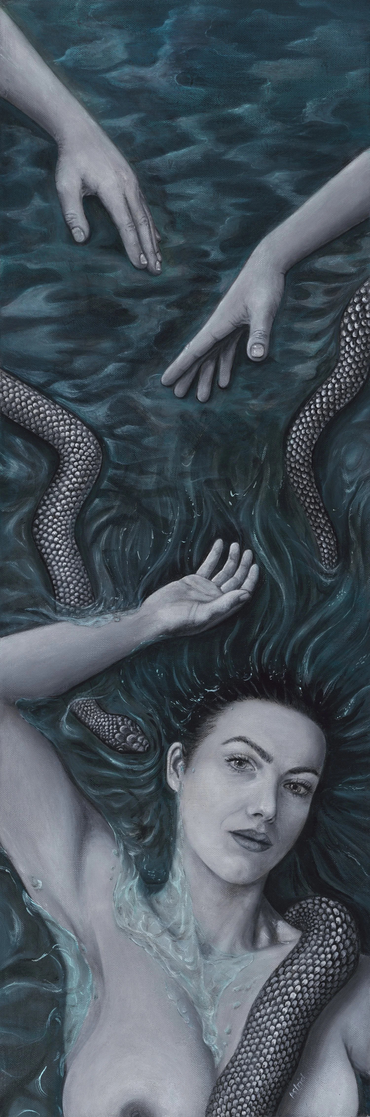 Swimming with Snakes by Astrid.jpg