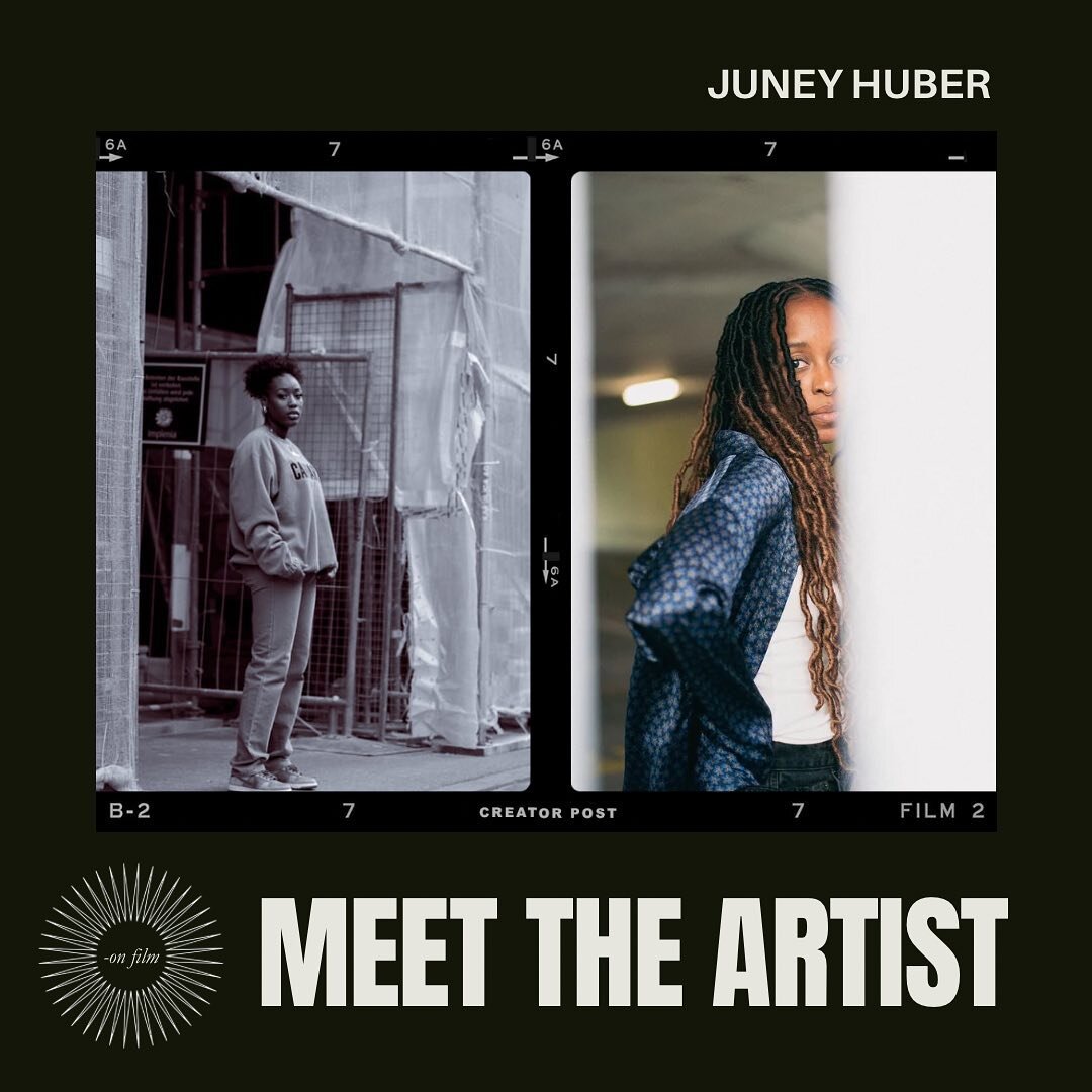 MEET THE ARTIST:

@junesvyda 

&ldquo;Ich bin Juney Huber und wurde 1990 in Tanzania geboren. Aufgewachsen bin ich in BS und durfte in einem Haushalt mit zwei Kulturen aufwachsen. Dies zeigte sich schon fr&uuml;h in der Musik, die von Black Music &uu