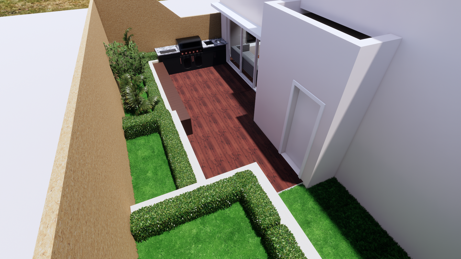 Option 1 - Timber Decking