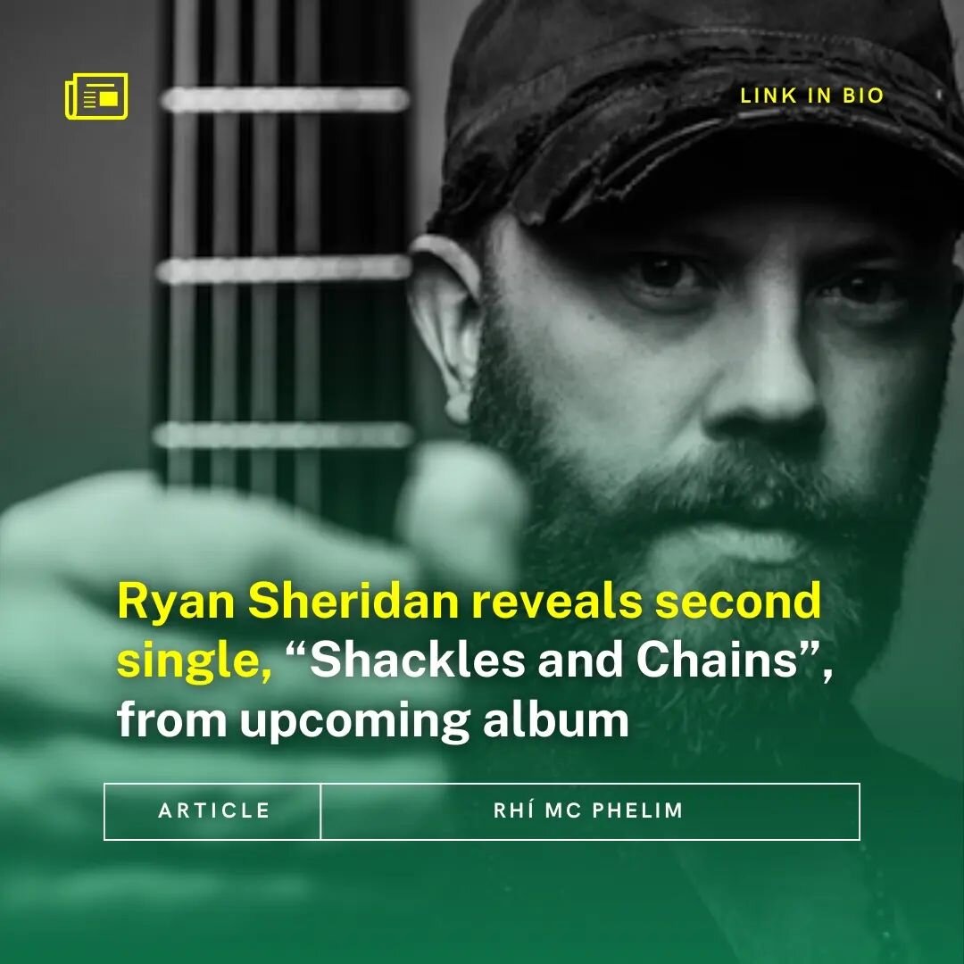 A self-produced track, the single features a rich blend of acoustic and electric instrumentation delivered with a unique, rhythmic and energetic character that is undeniably Ryan Sheridan ⚡

As an artist known for consistency and quality over jumping