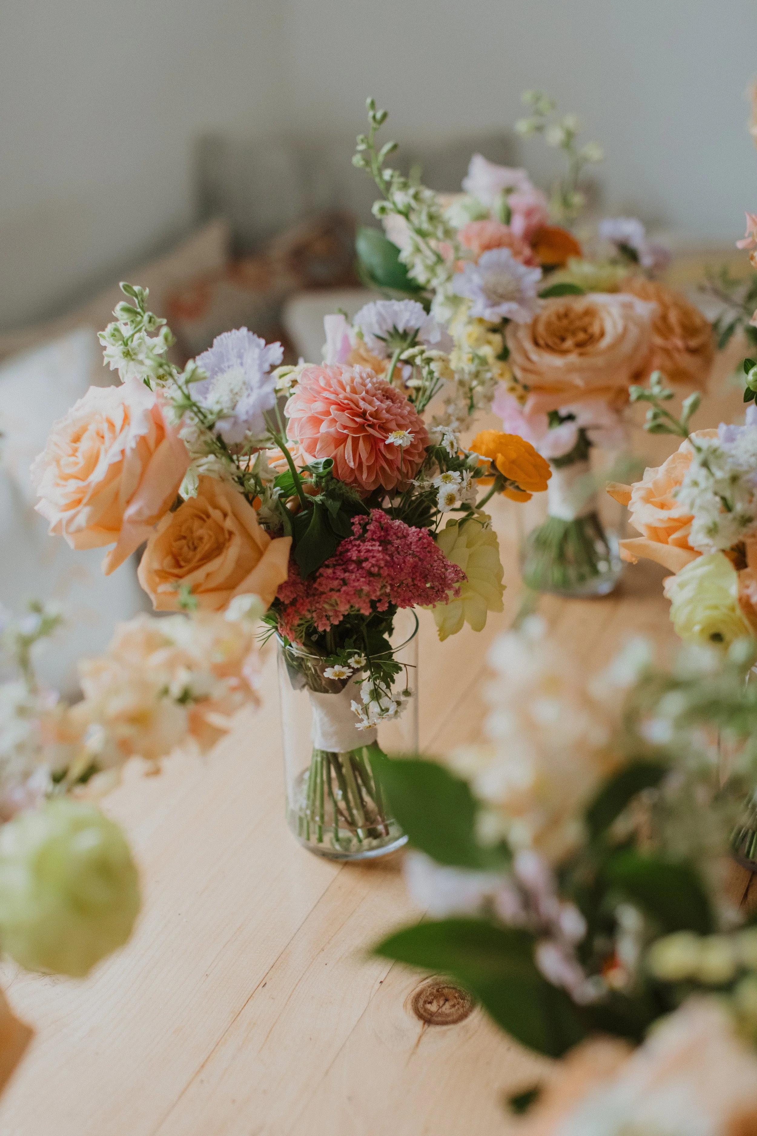 Sustainable wedding floral and design