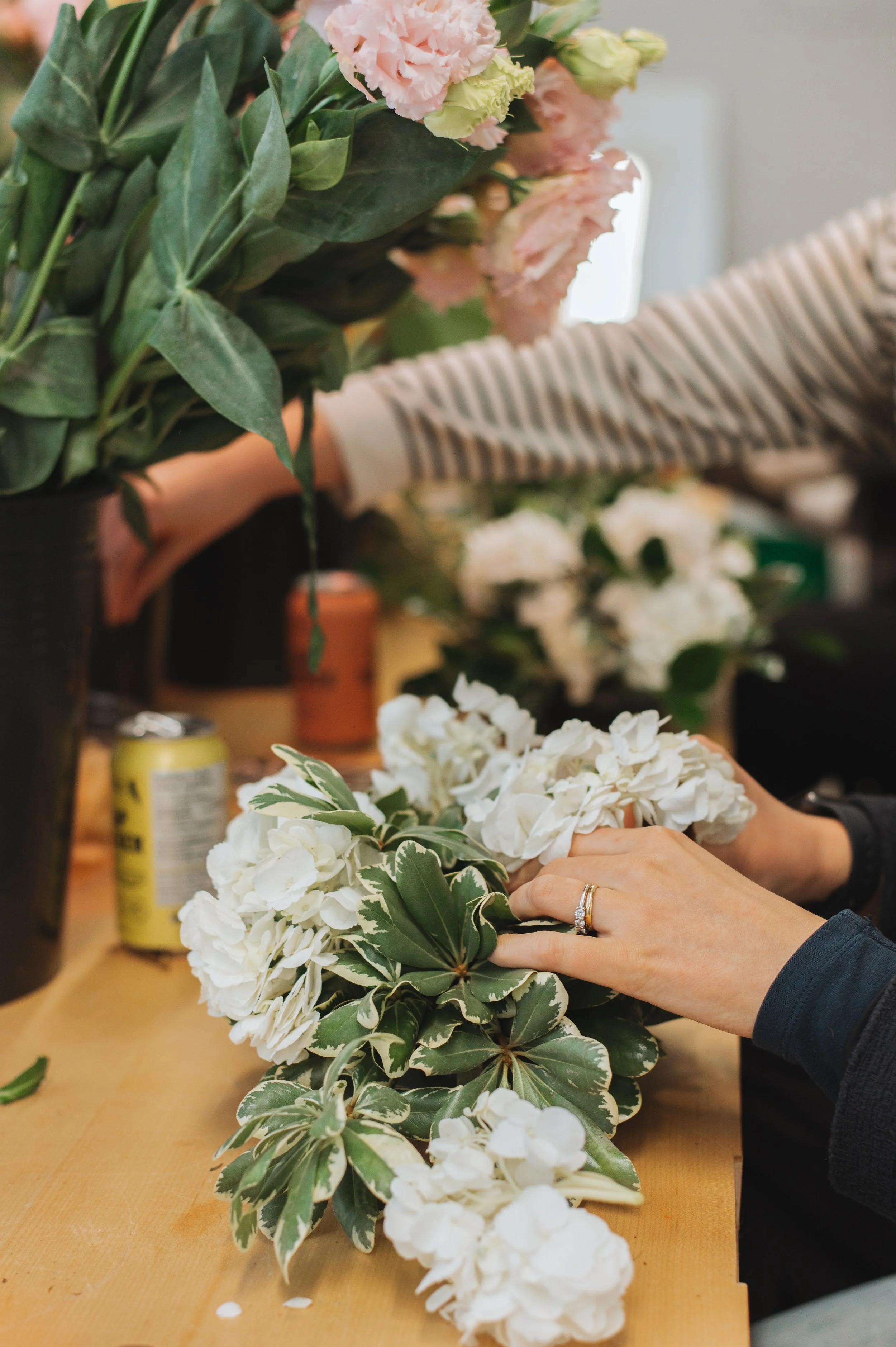 Discover the Art of Floral Design:  toronto floral Workshops 