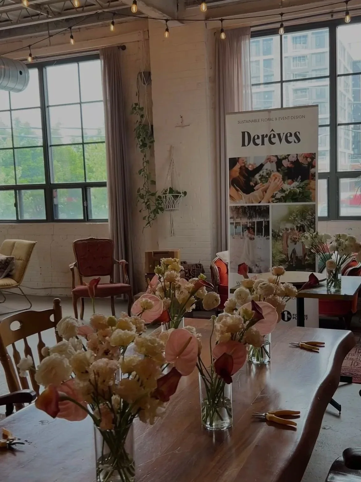 Flower workshops in Toronto