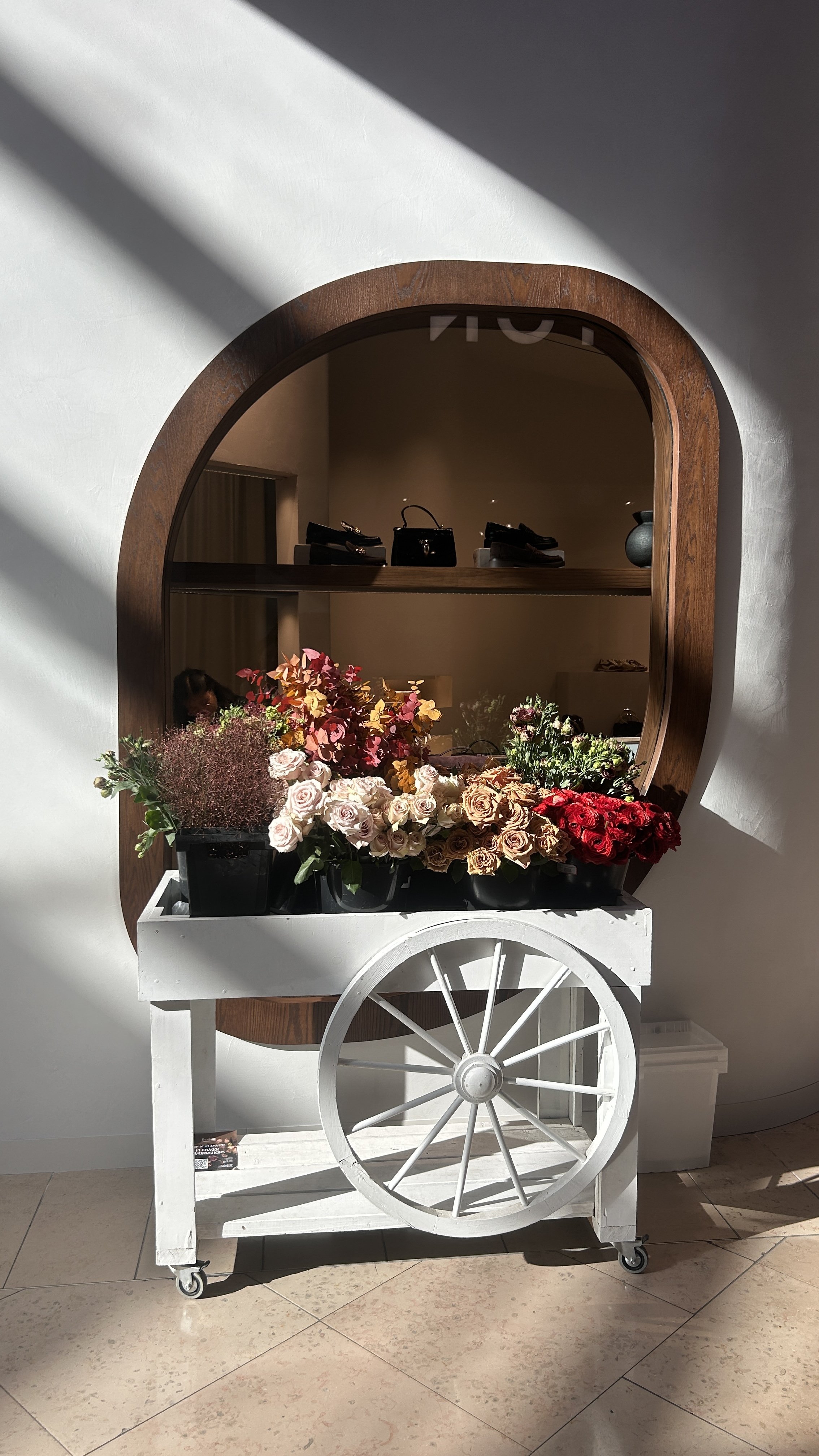 Toronto luxury activations for brands | Flower cart for rent
