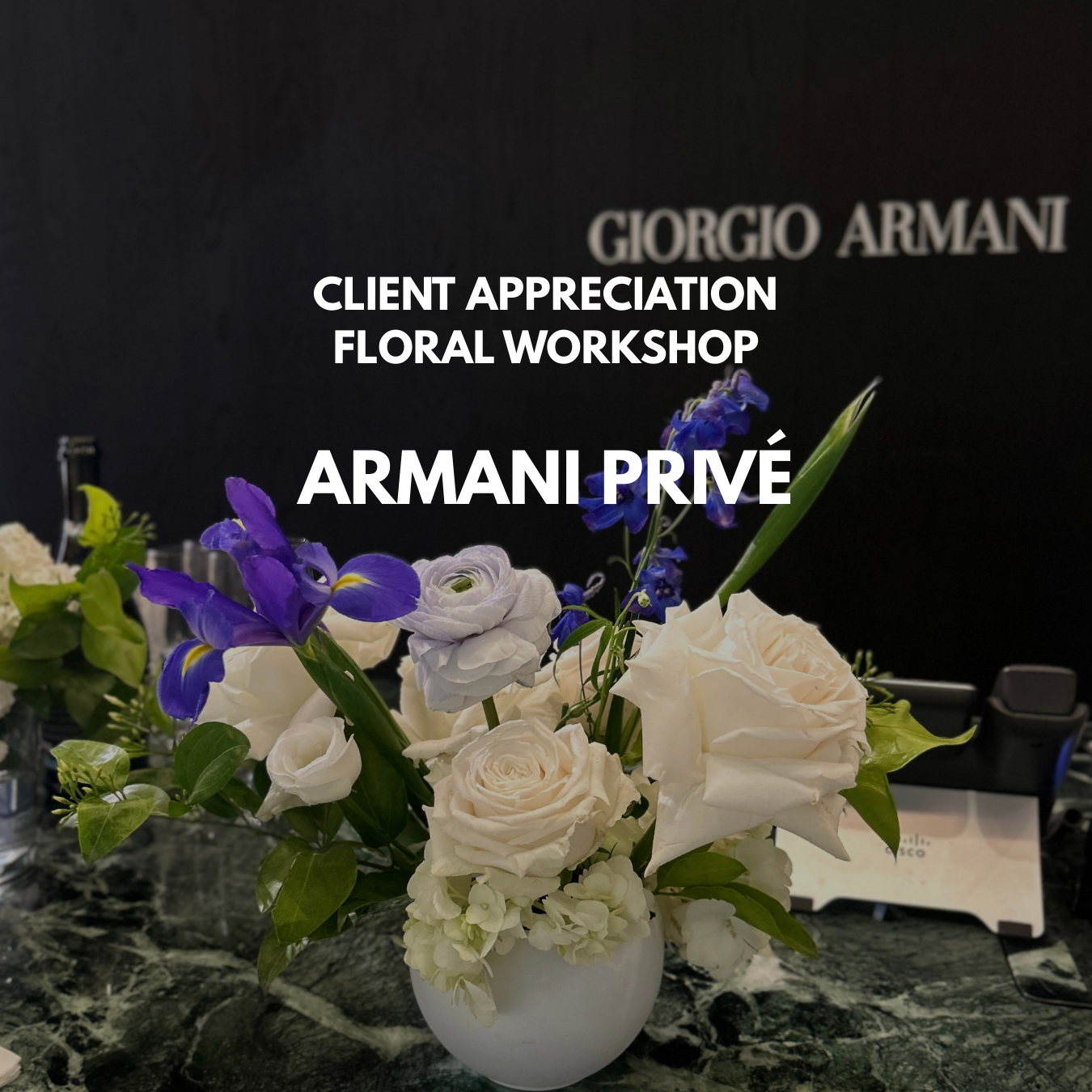 Armani Privé Fragrance Workshop in Toronto | Luxury Brand Activation