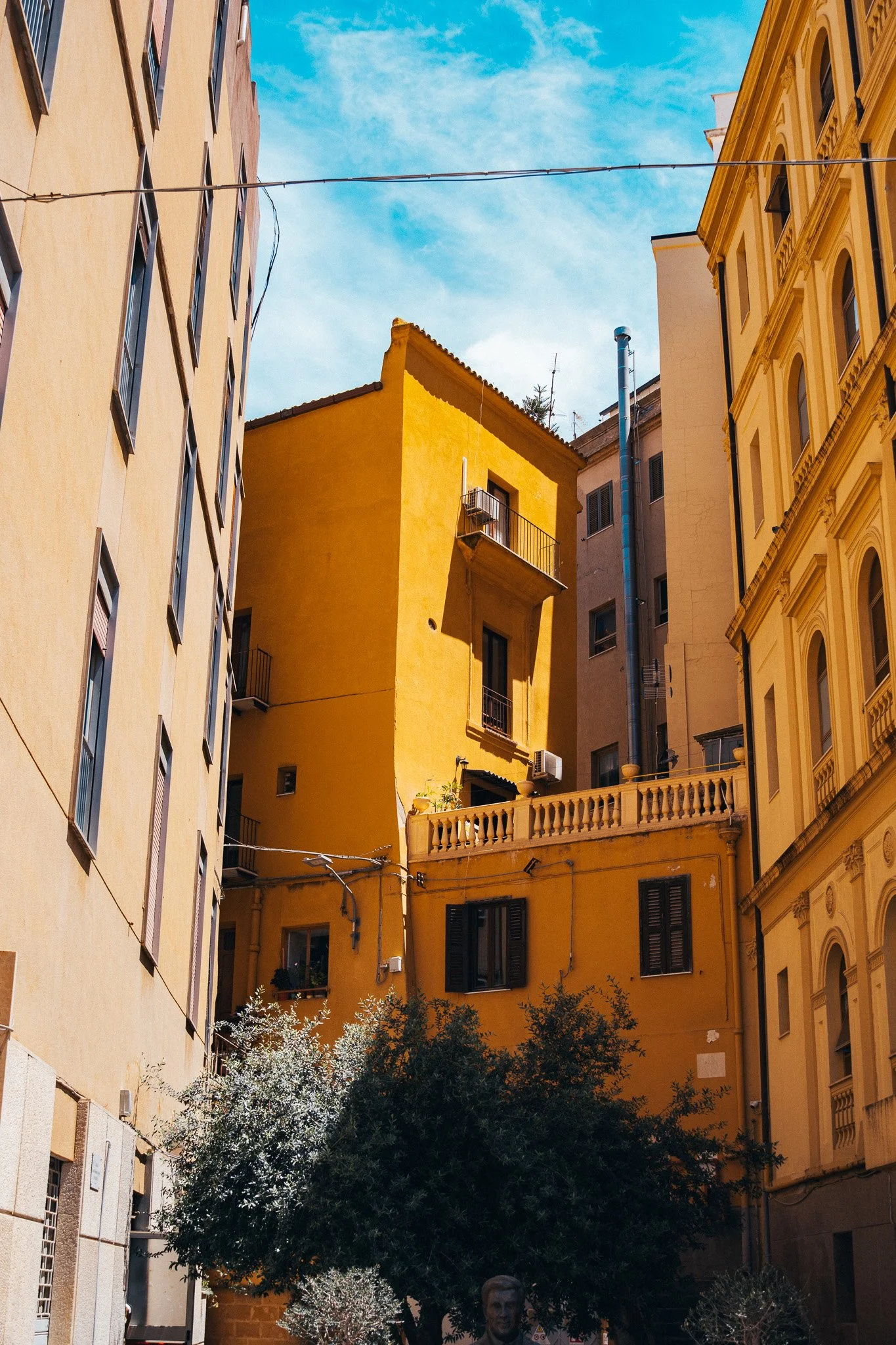 Yellow Houses