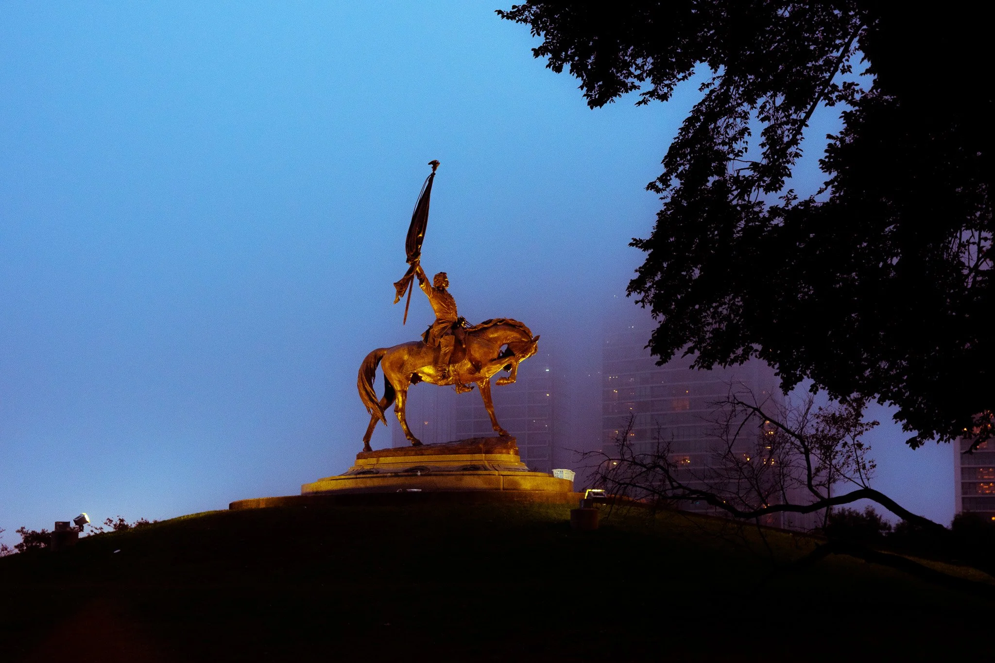 Foggy Chicago