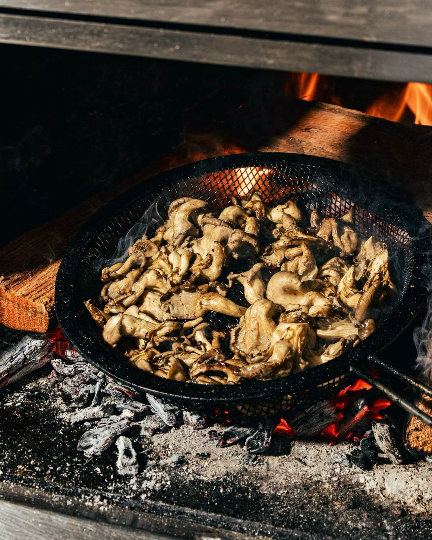 earthy, fire-kissed, finished in beef fat.